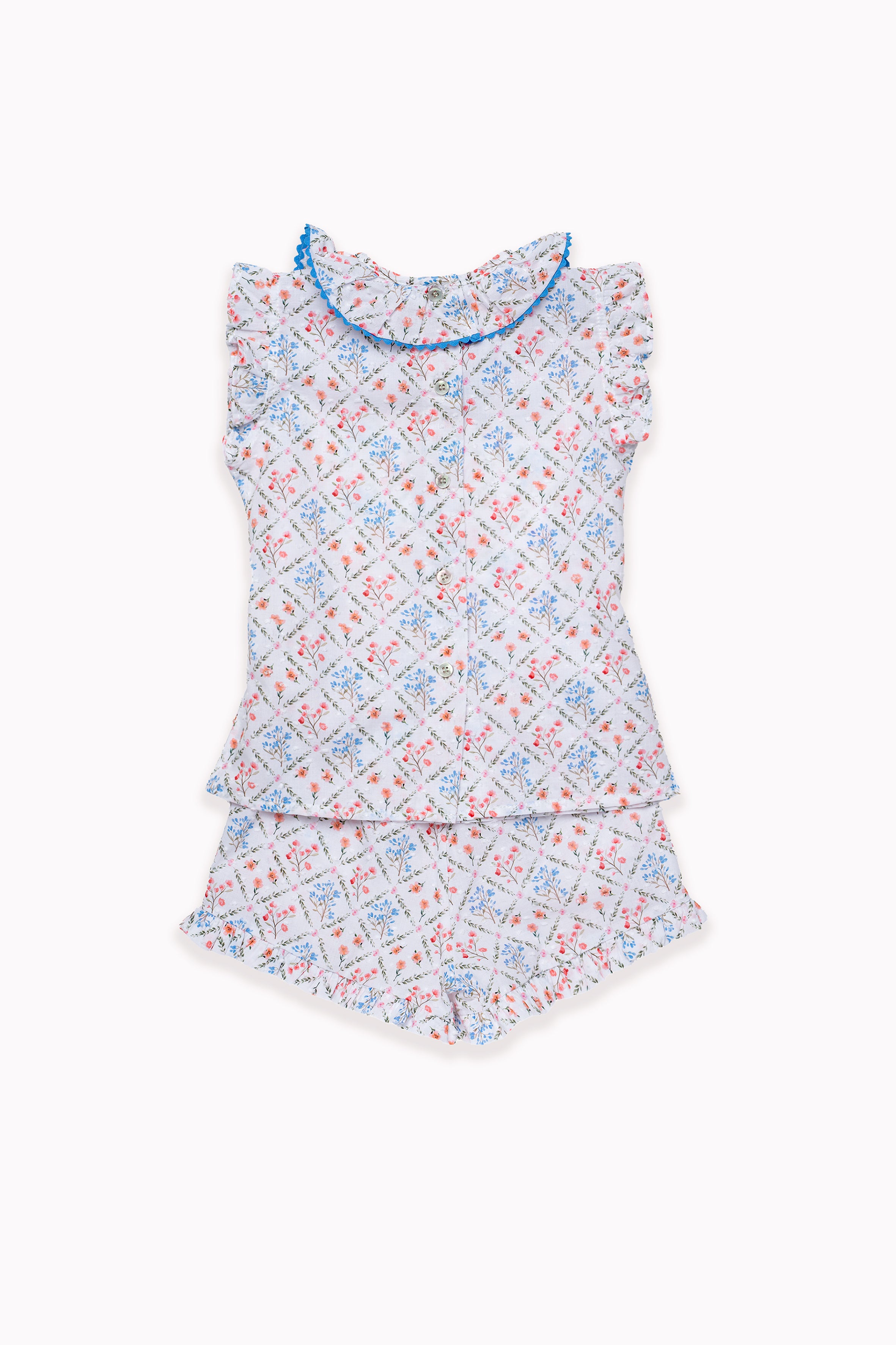 Rombo Azul Plumeti Set