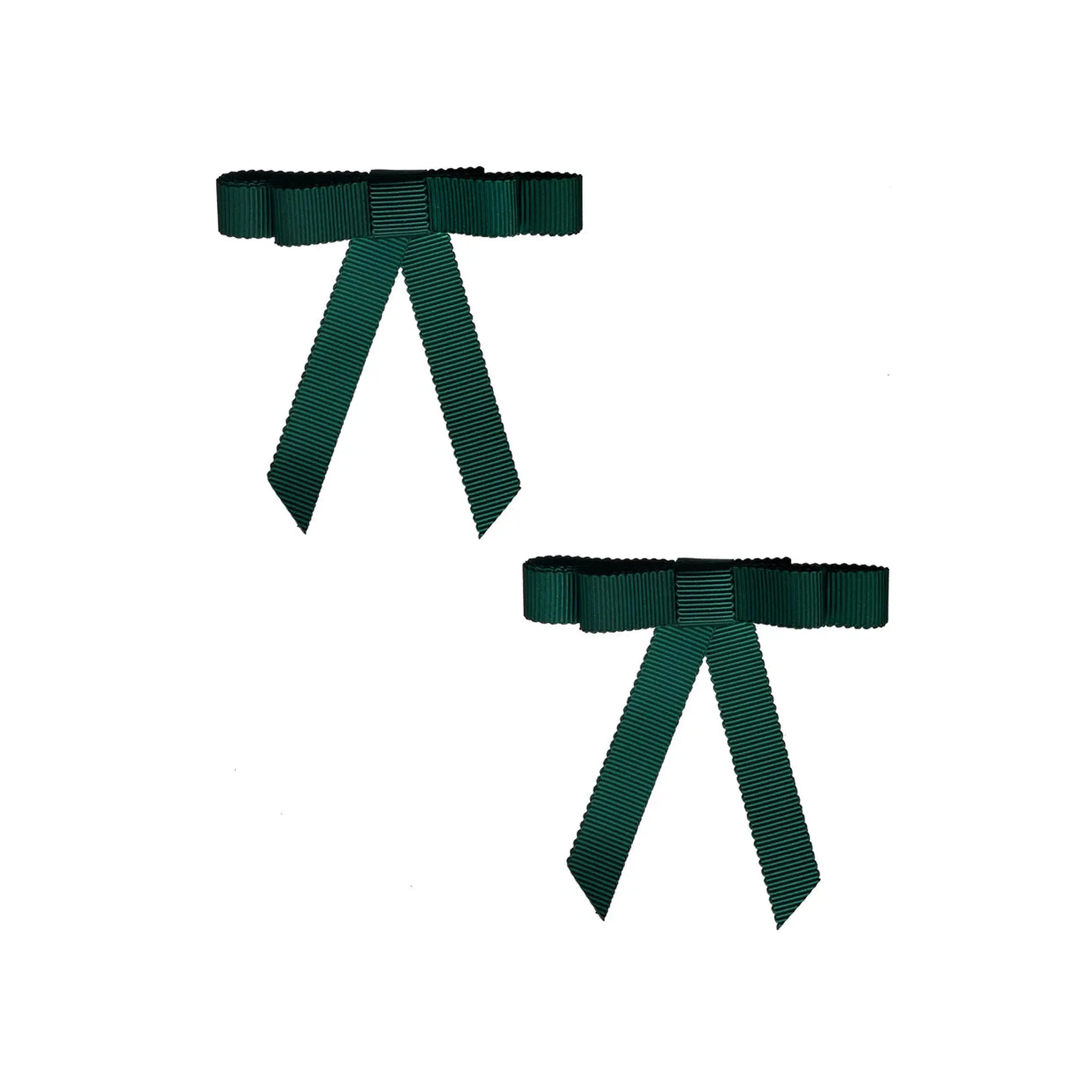 Grosgrain Bow Clip Set (2) - Several Colors