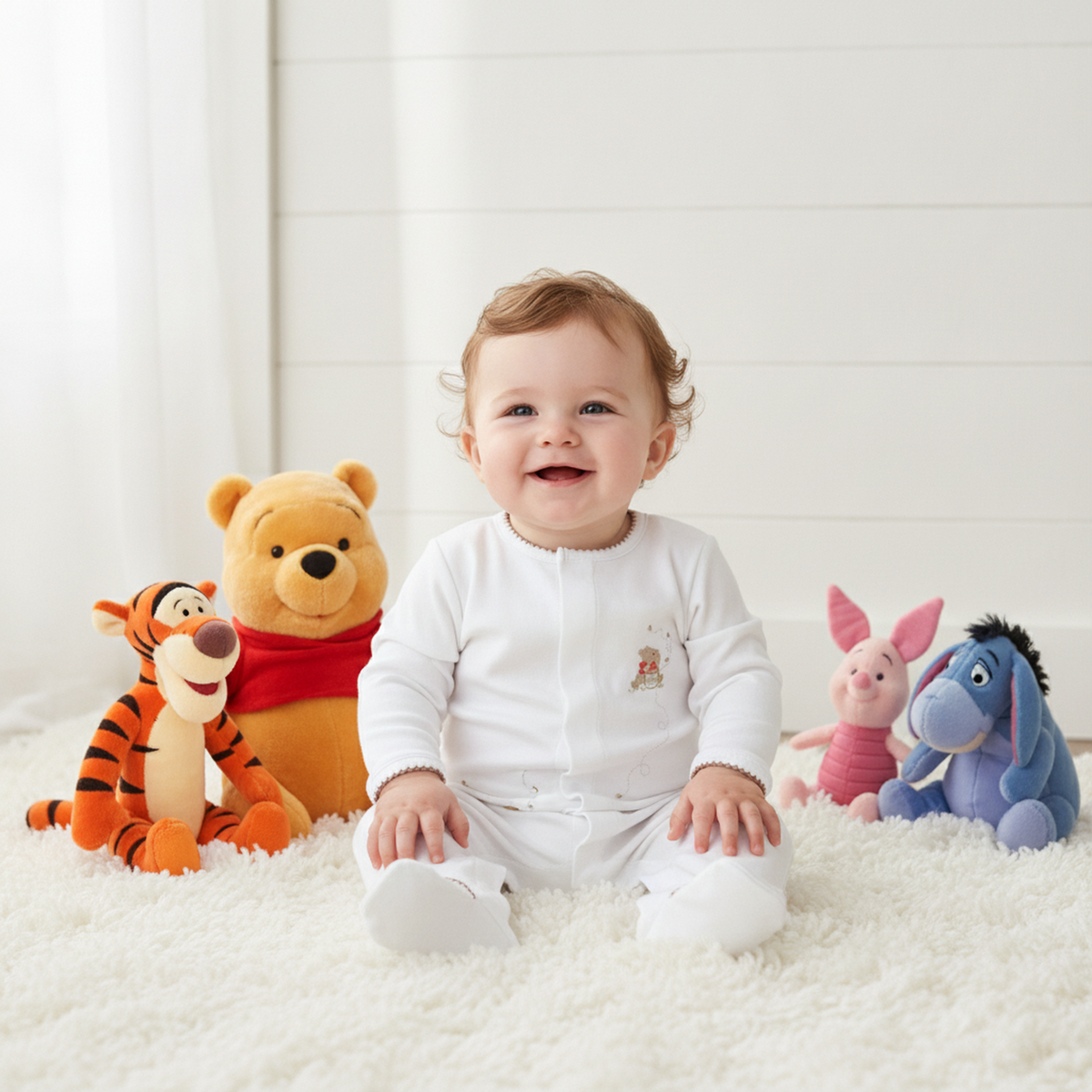 Honey Bear Pima Footie