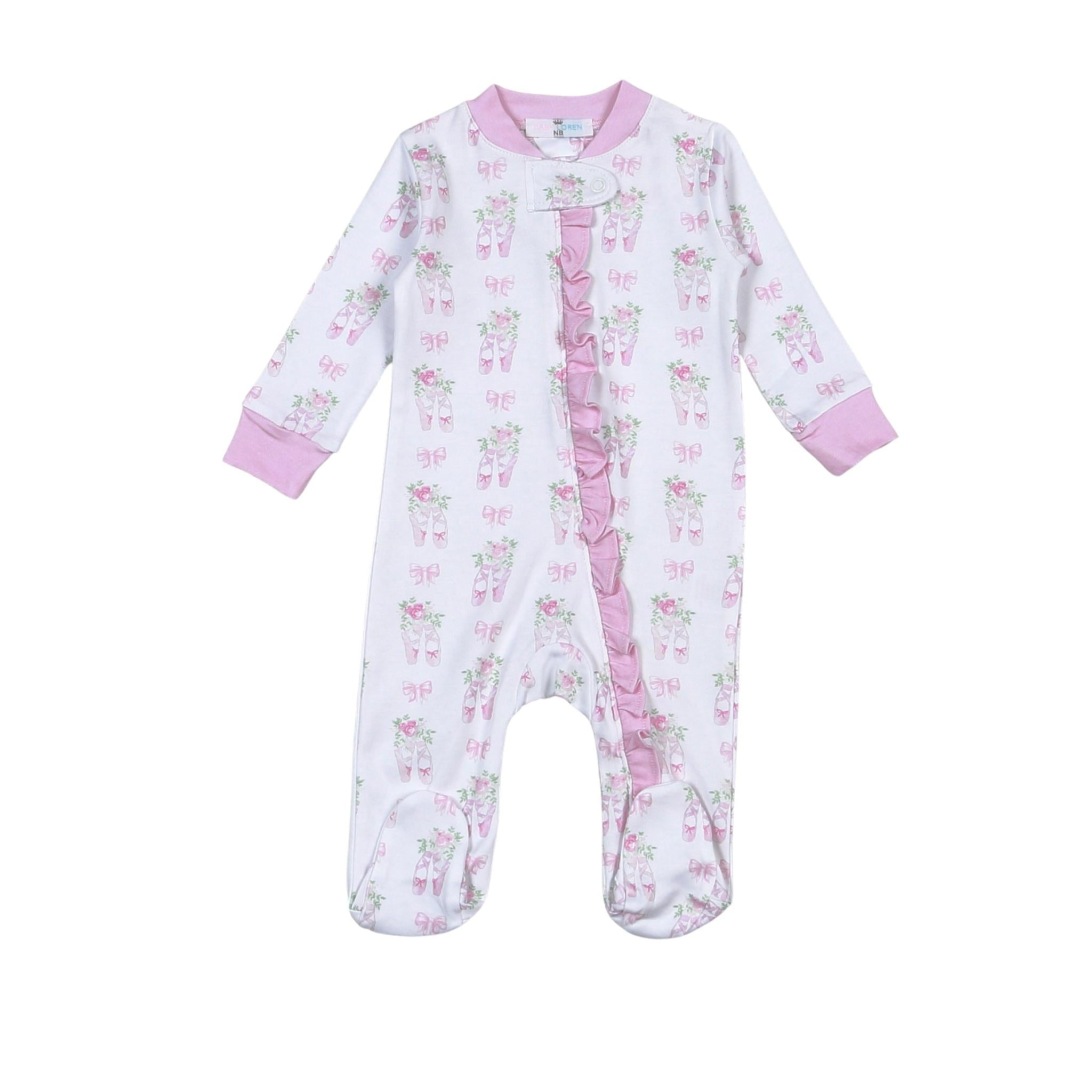 Twinkle Toes Zipper Footie