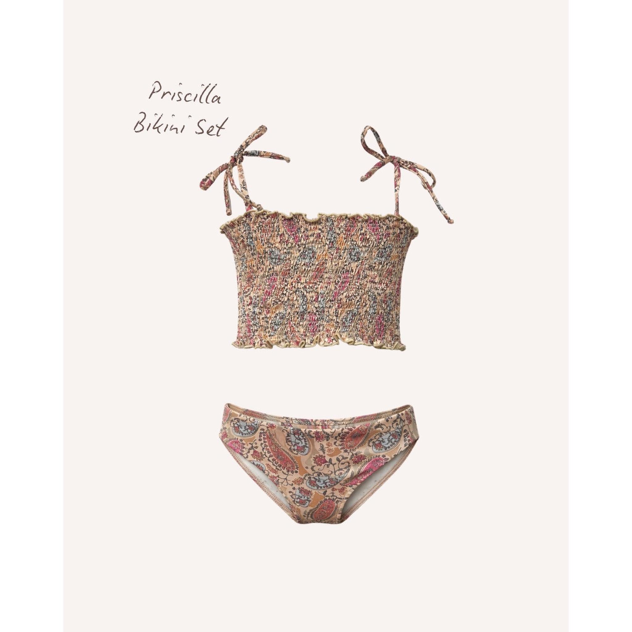 Vintage Paisley Bikini Set