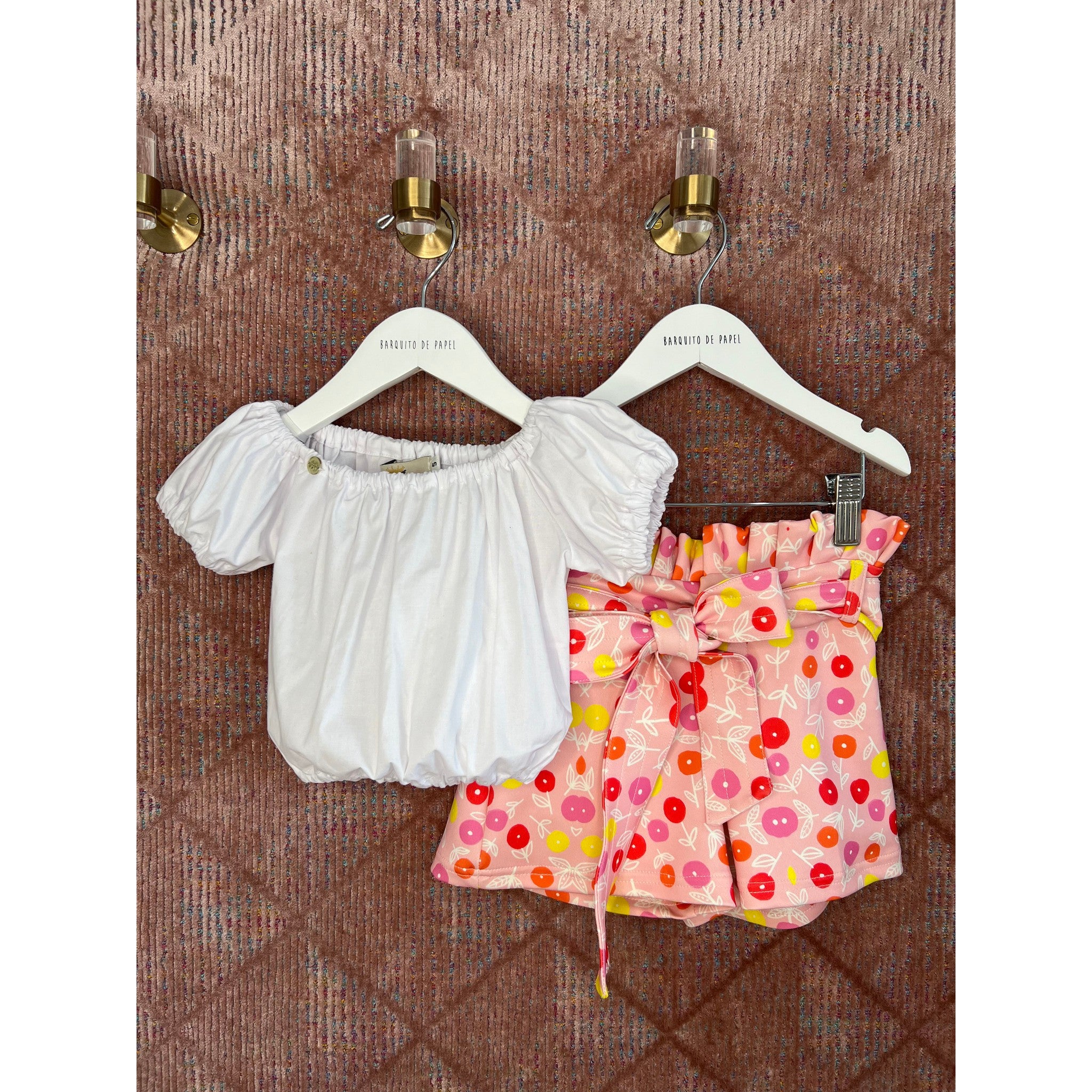 Catalina Short Set - Peach