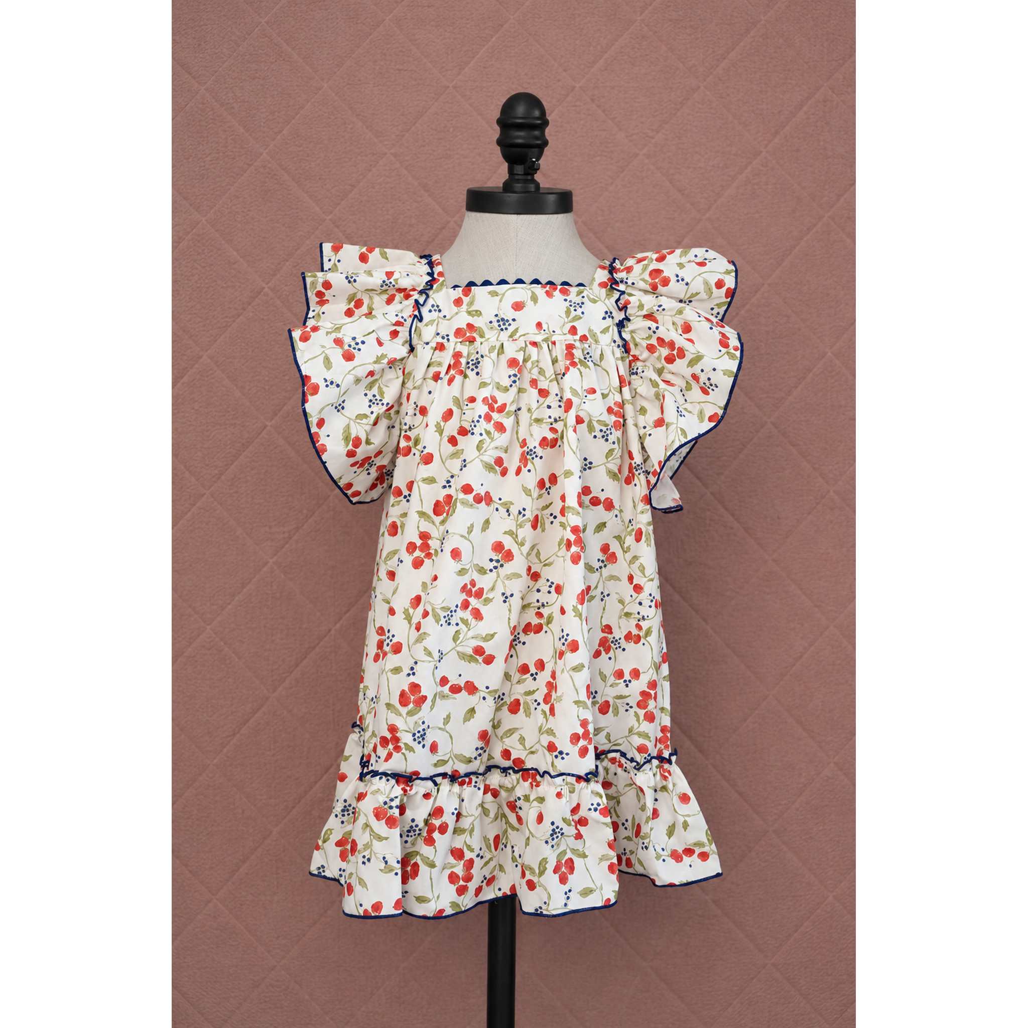 Fresa Ruffle Dress
