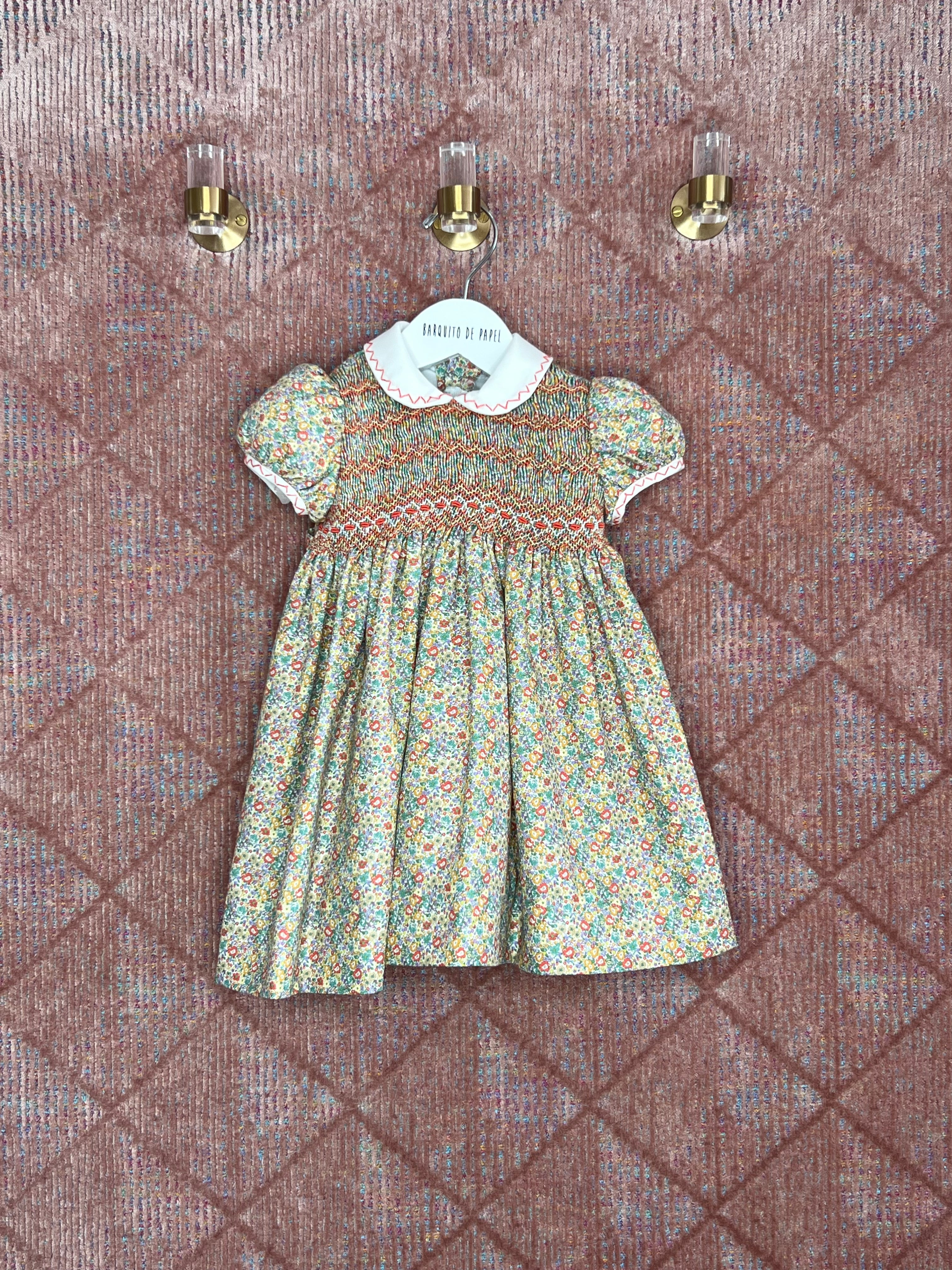 Rebeca Hand smocked Dress