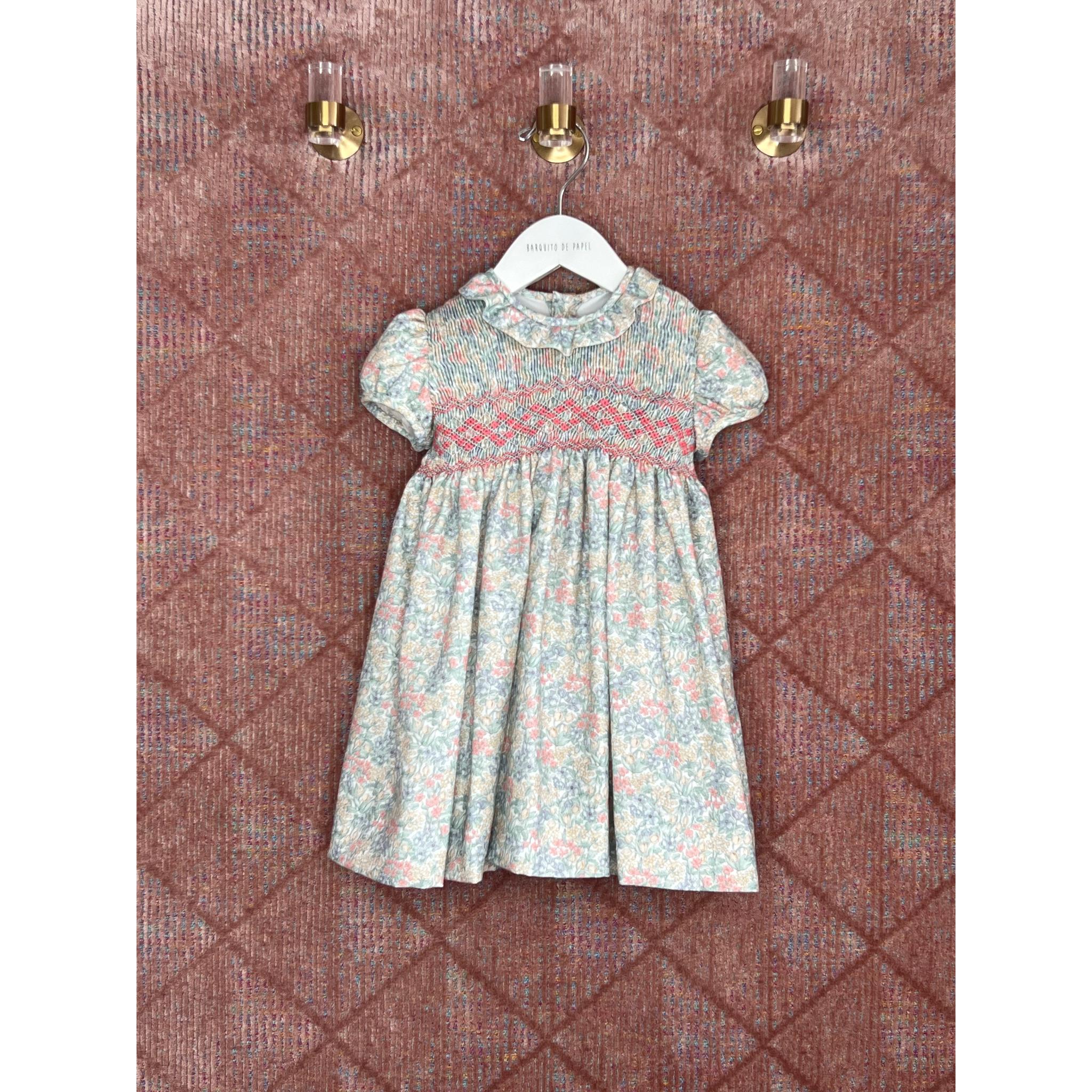 Regina Hand smocked Dress