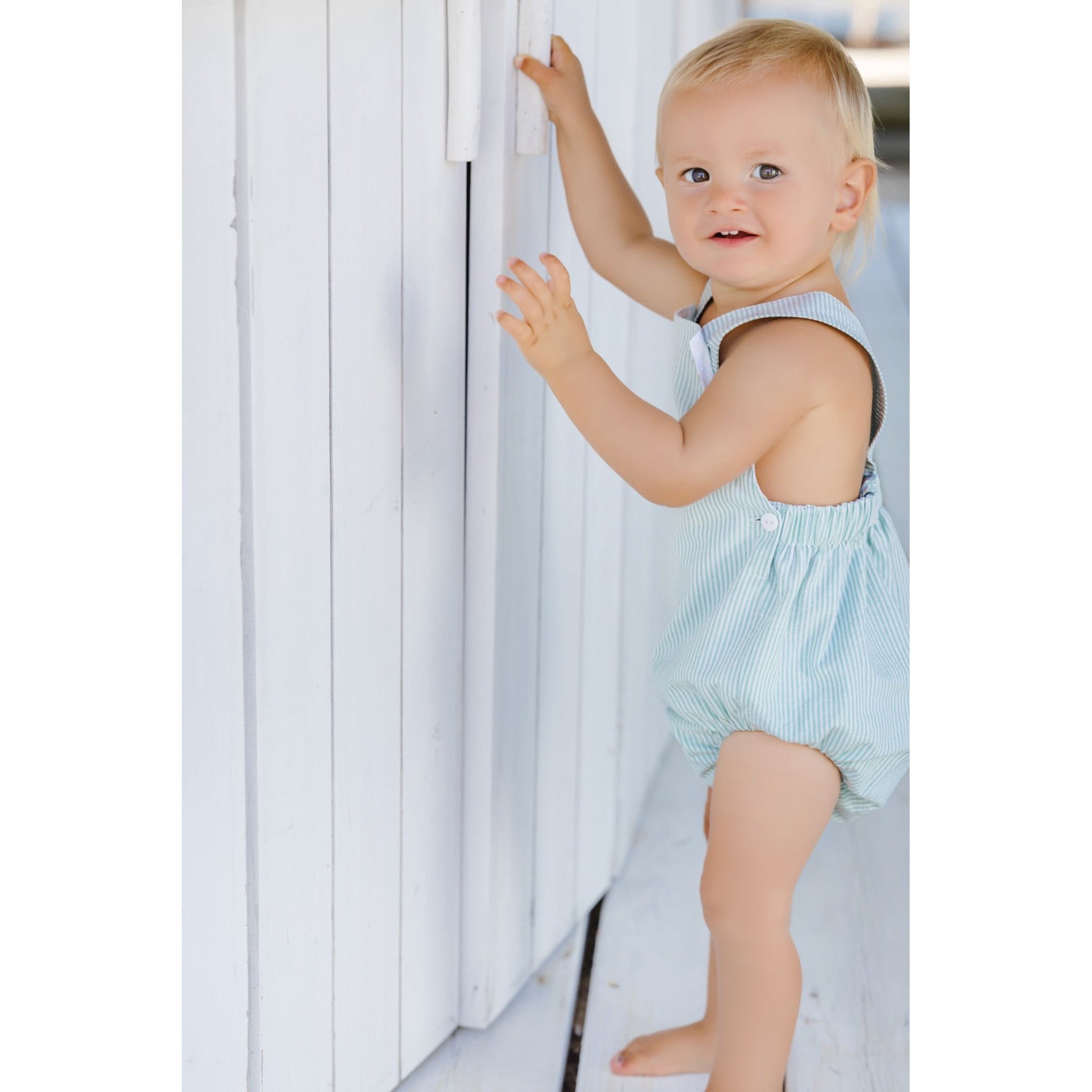 Apple Stripes Romper