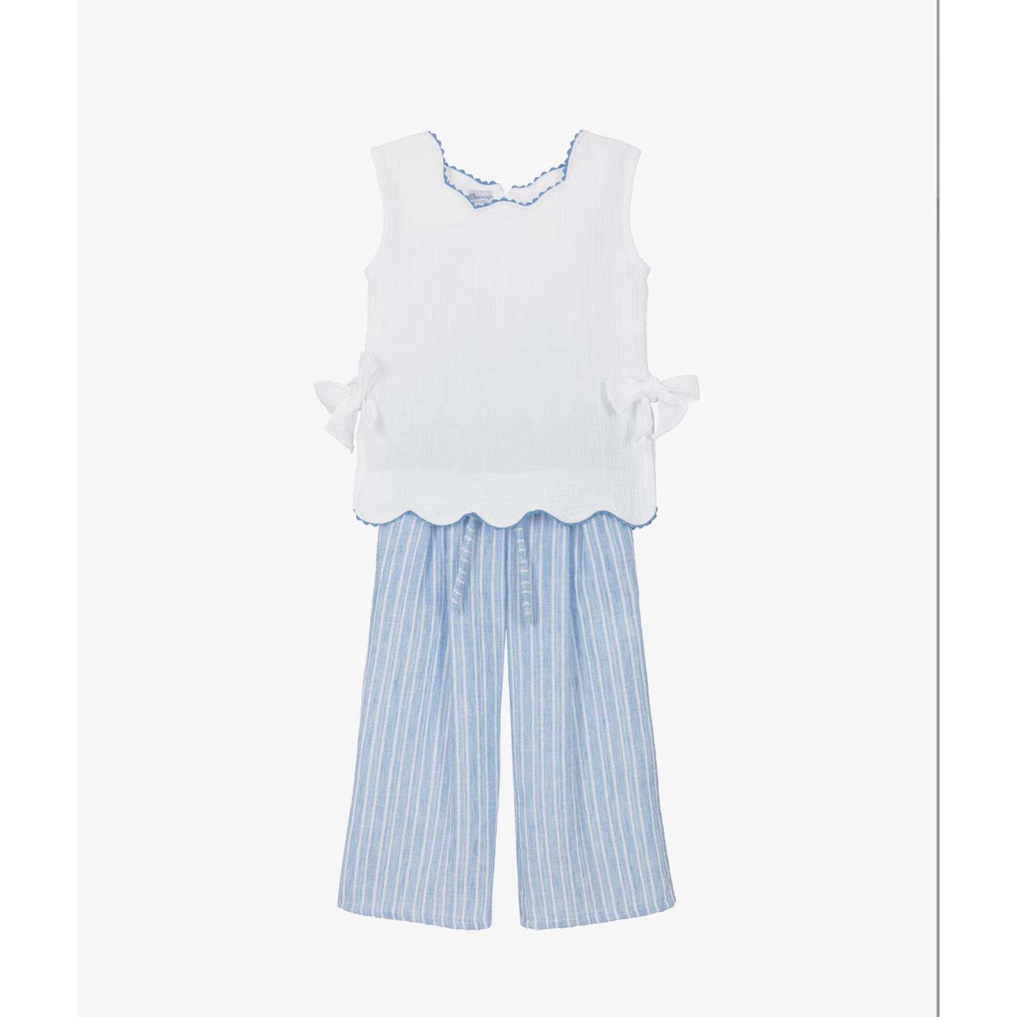 Conjunto Pantalon Celeste