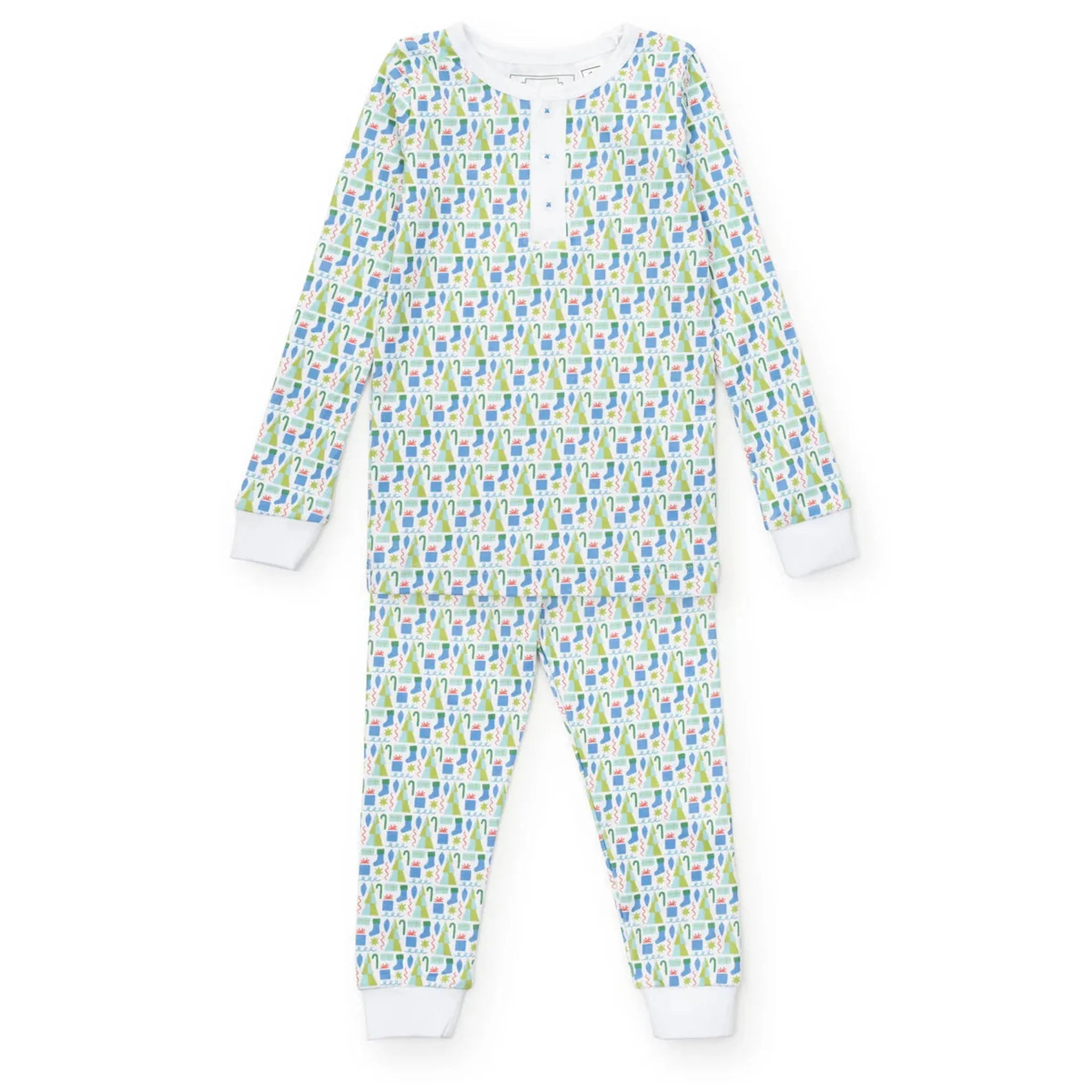 Jack Boys' Pajama Pant Set - Mod Holiday Blue