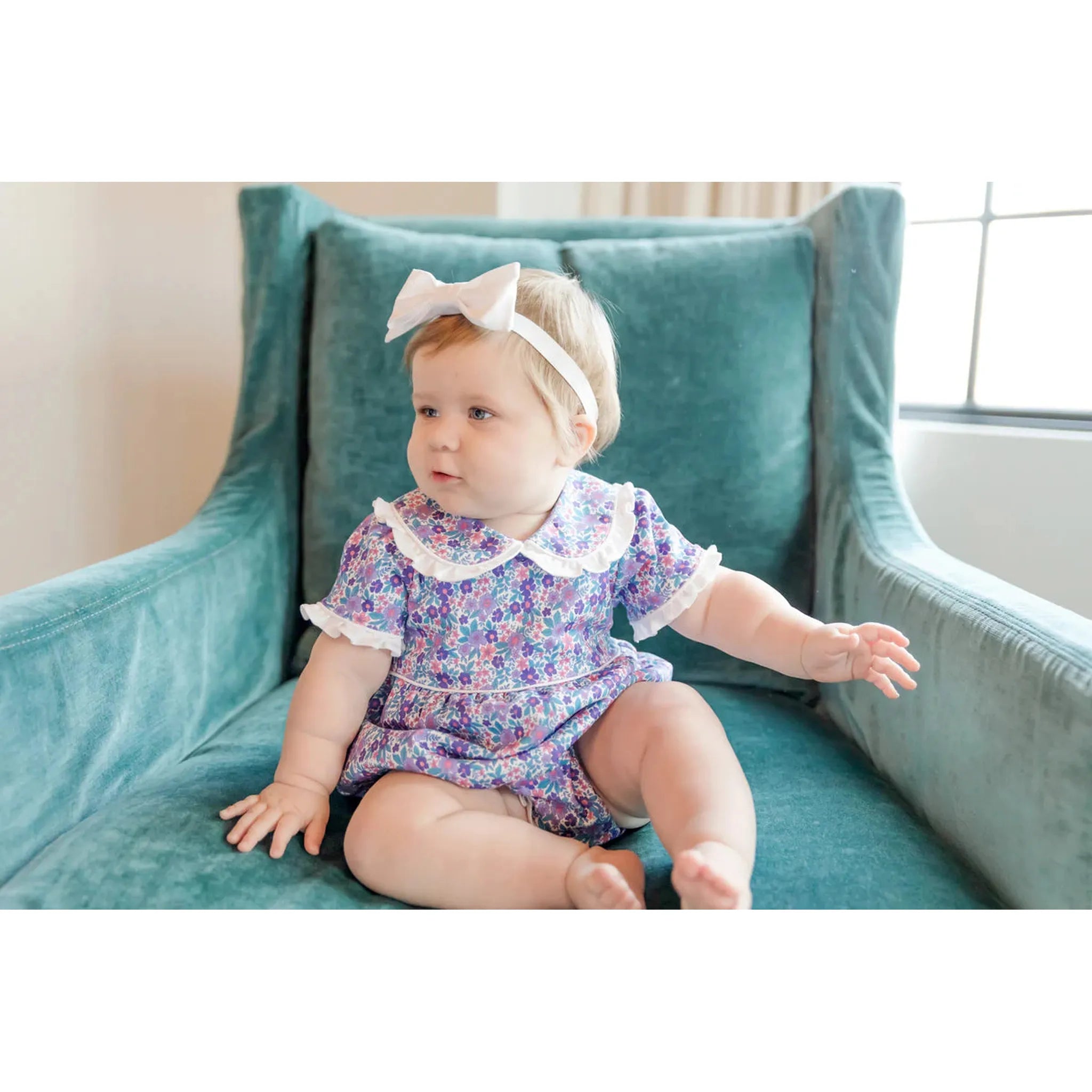 Council Girls' Bubble - Blackberry Floral