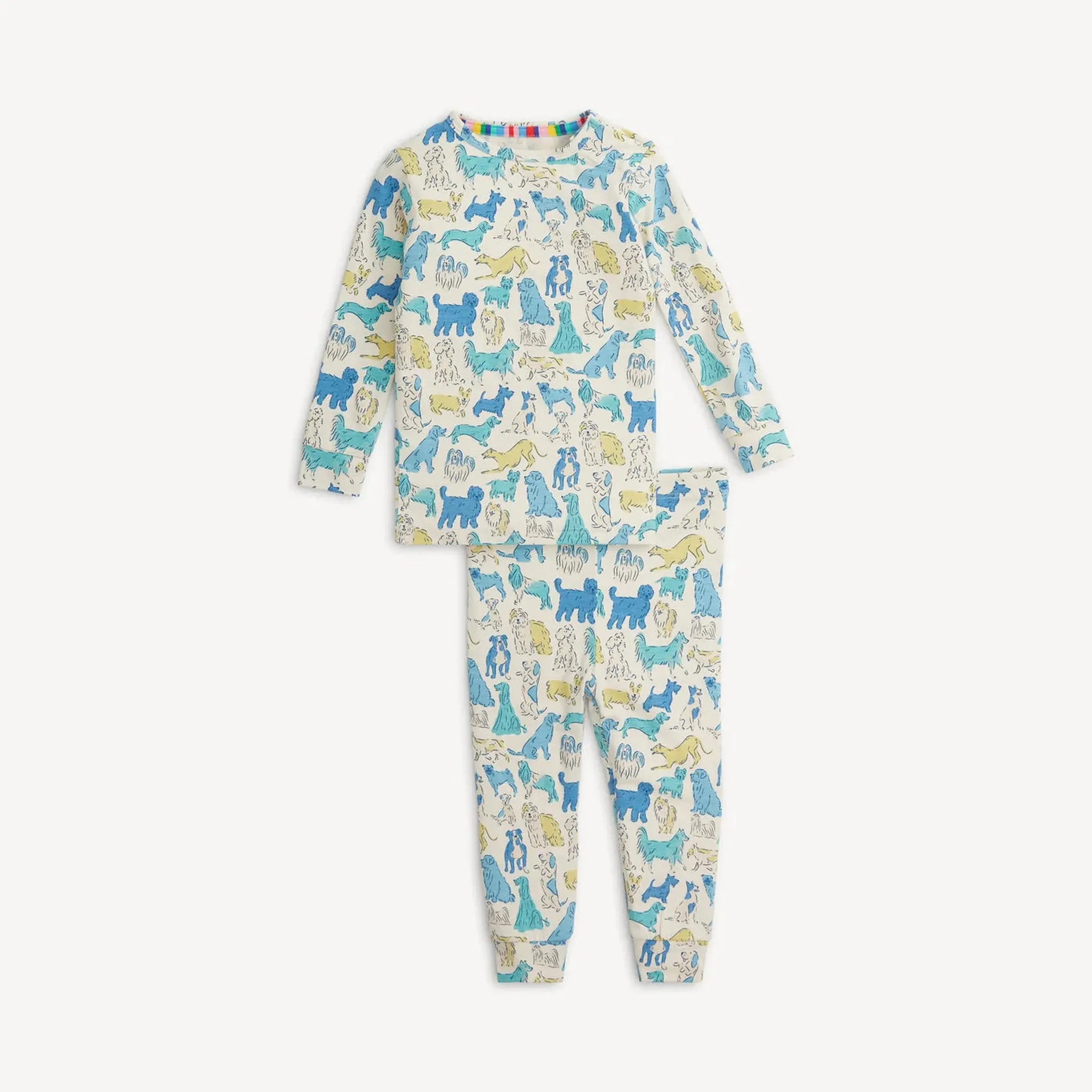 Blue It's A Paw-ty Rf L/s Pj