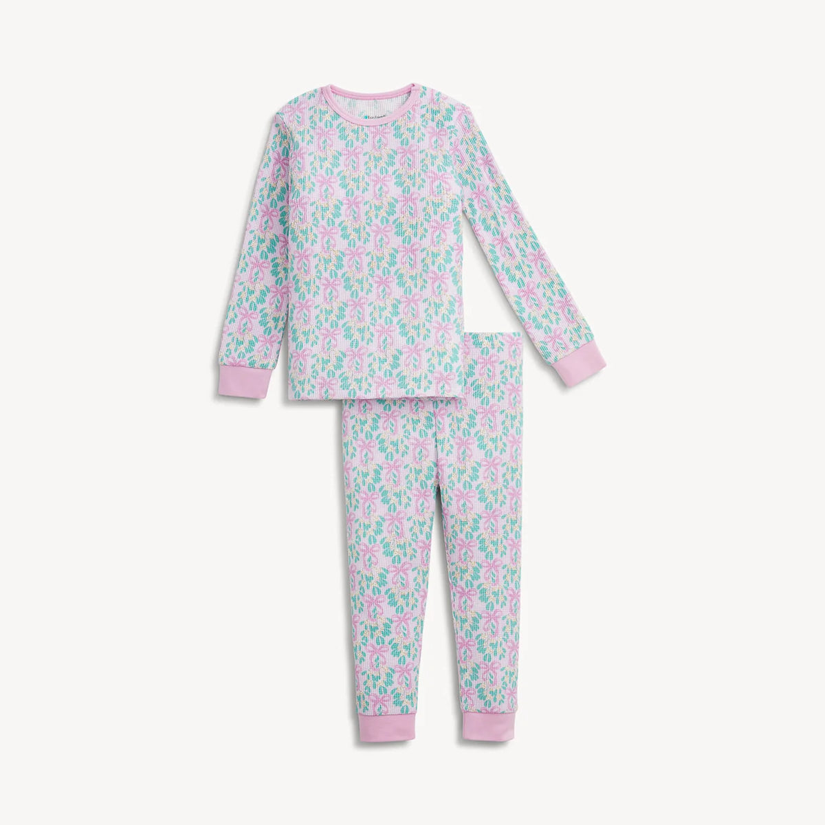 Mistle Bow Waffle Two Piece