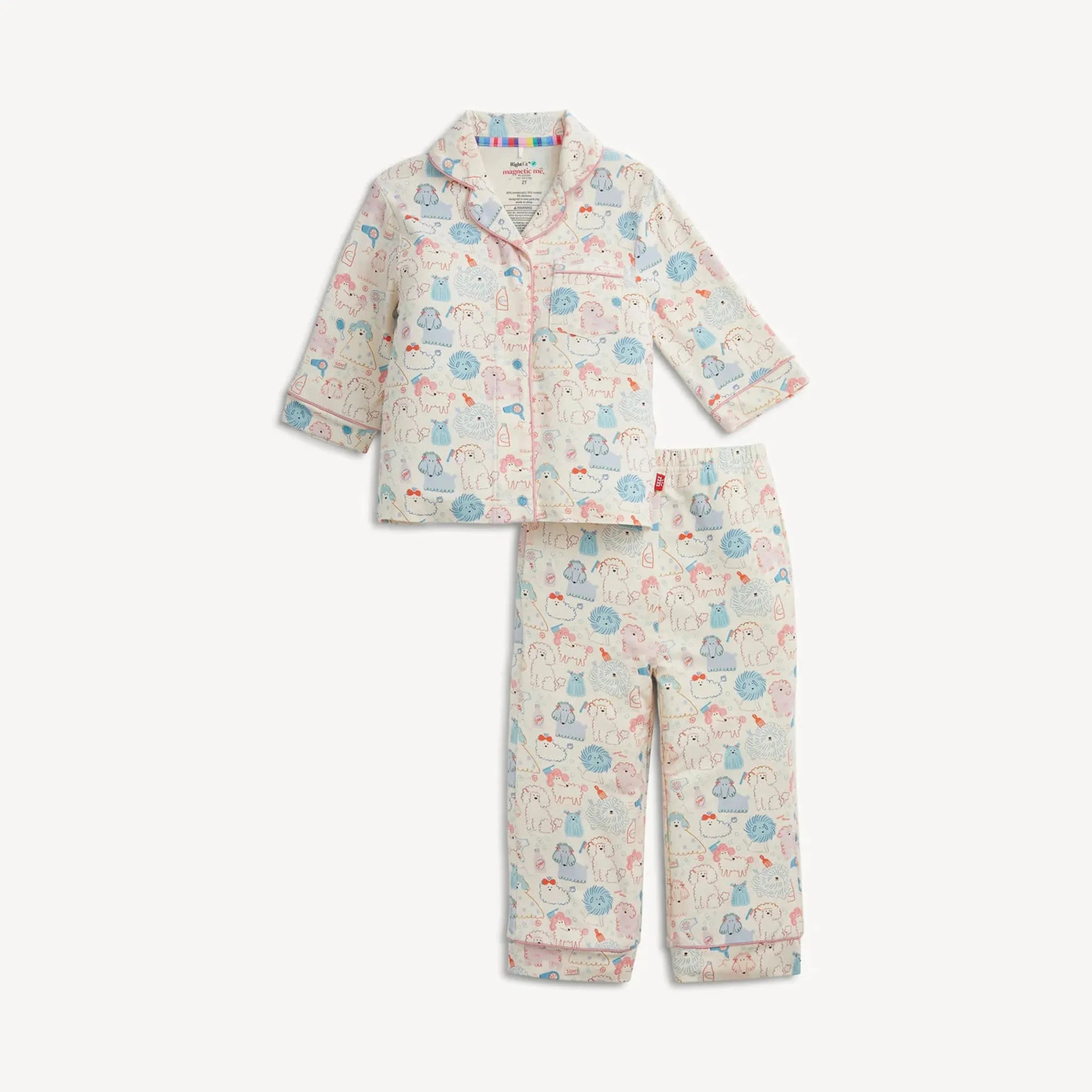 Poodle Pawlor Magnetic Classic with a Twist PJ Set