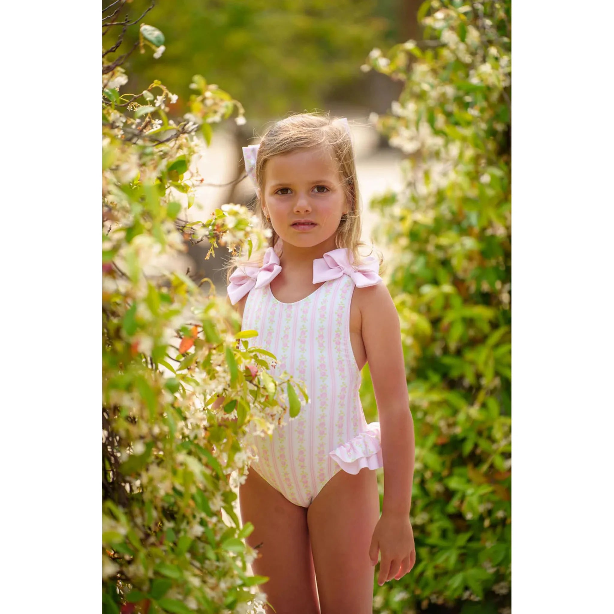 Romantic Floral Swimsuit