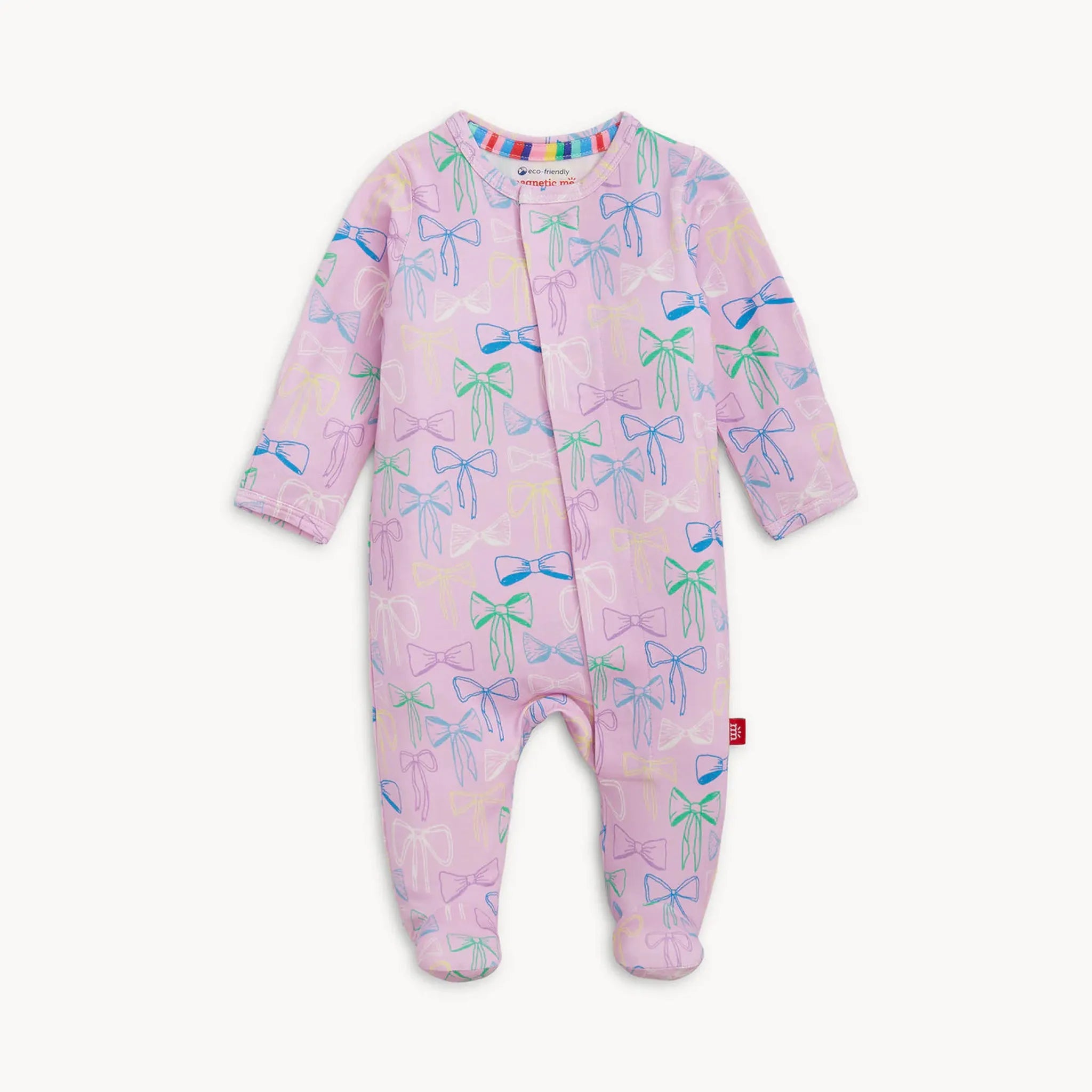Take a Bow Modal Magnetic Ruffle Footie