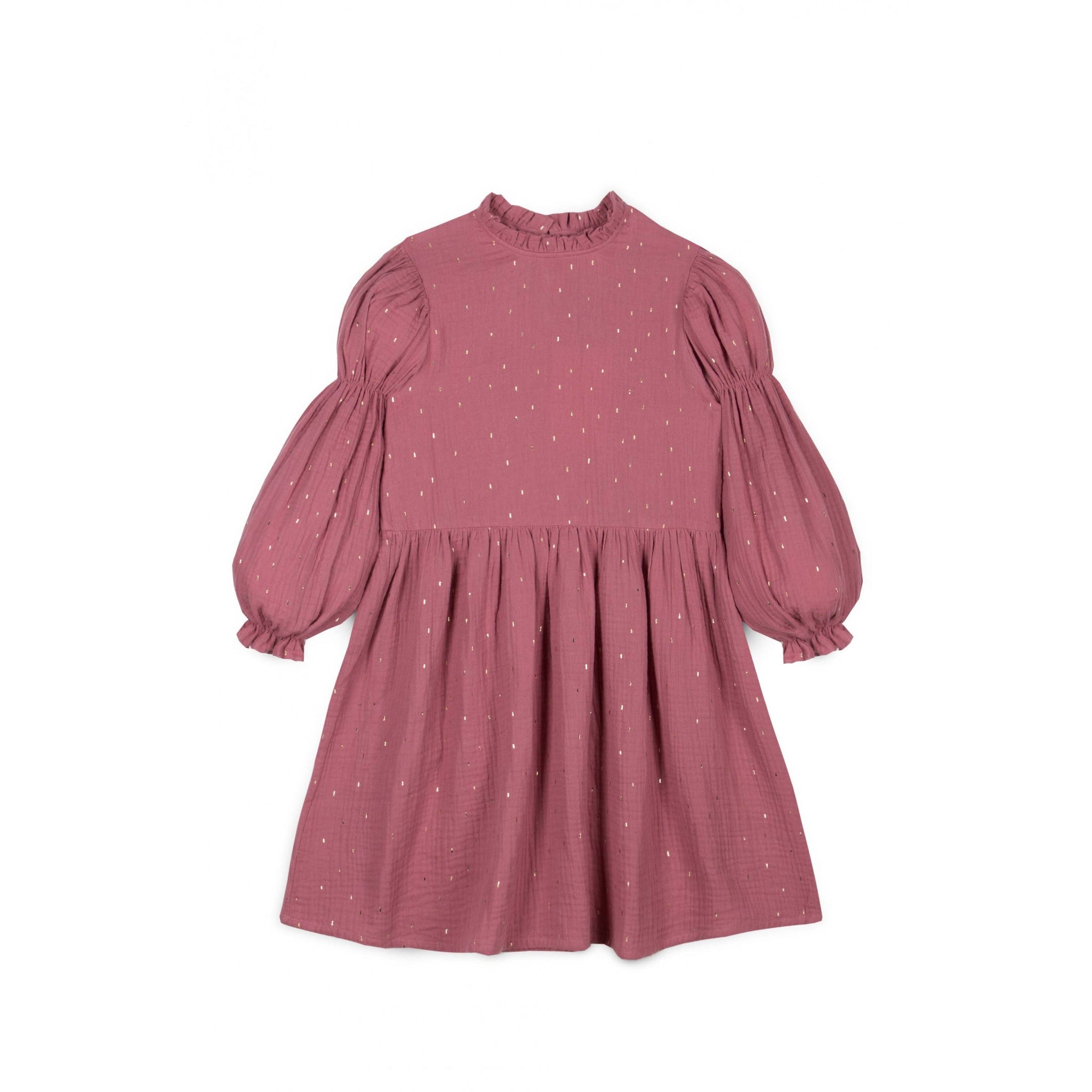 Emilie Muslin Dress - Pink