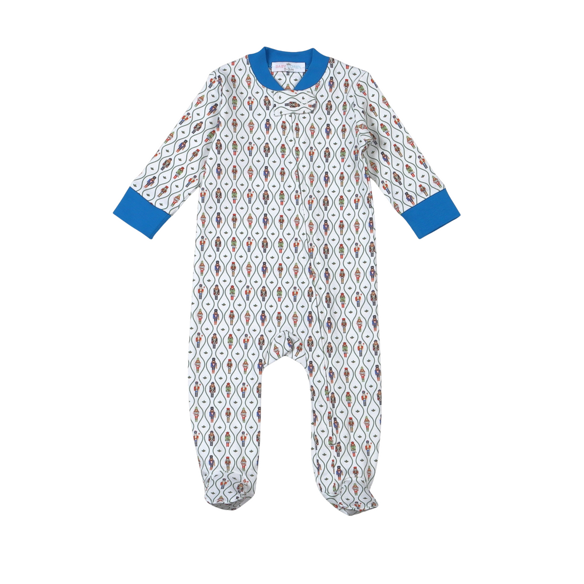 Blue Nutcracker Zipper PJ