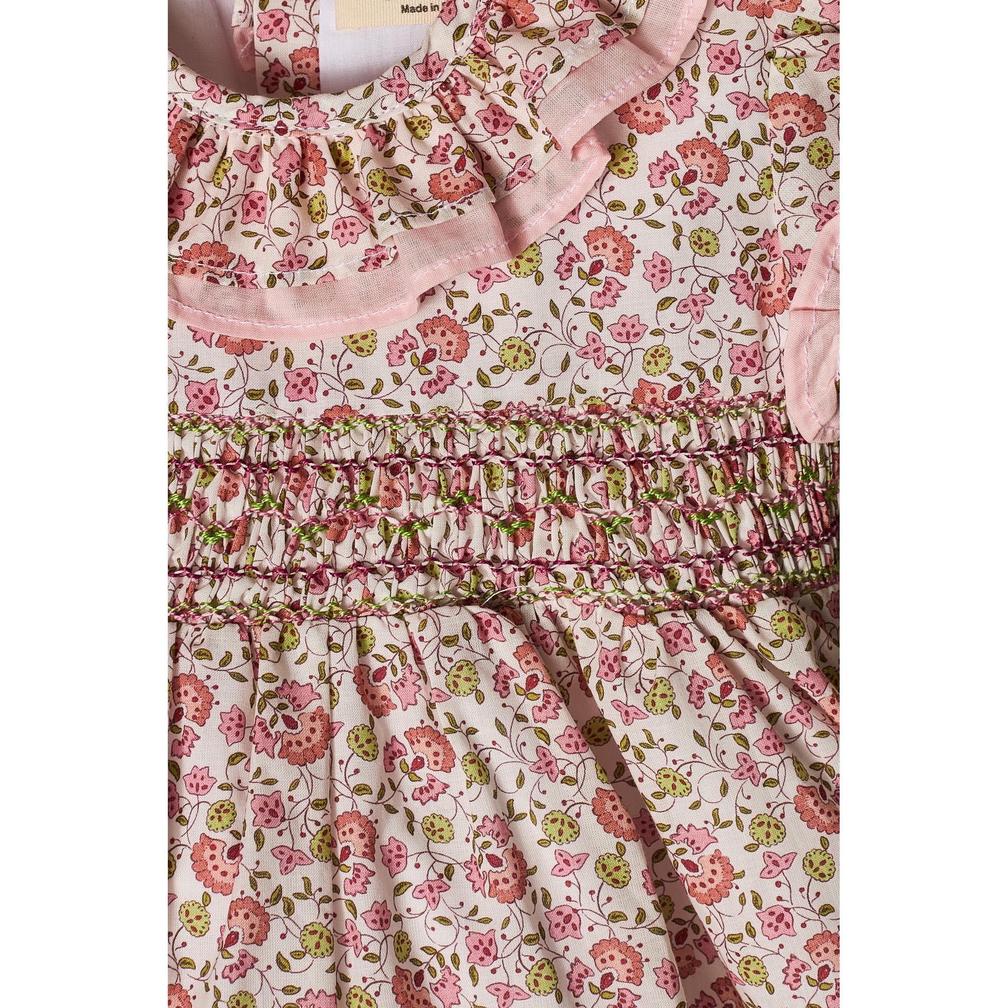 Niza Handsmocked Dress