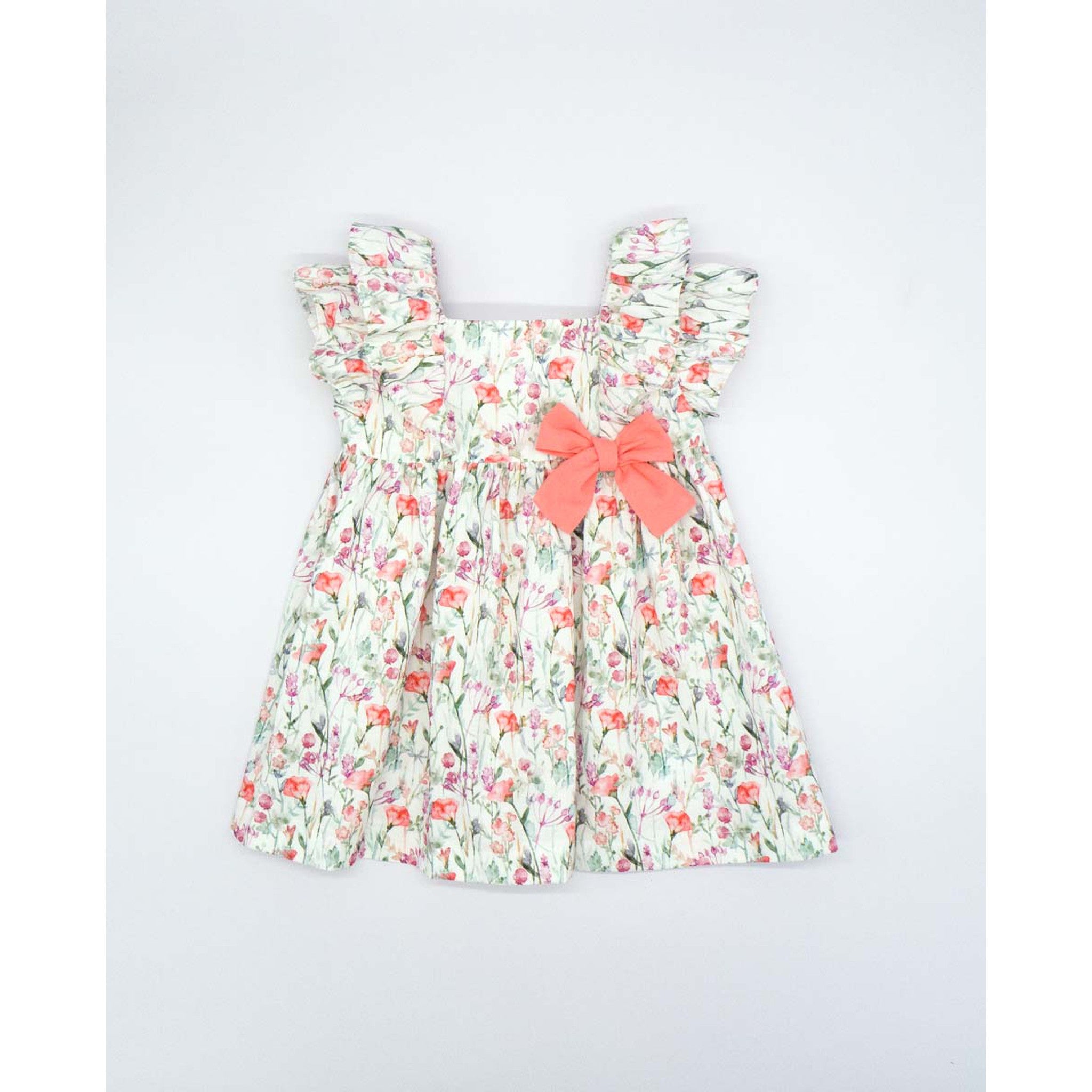 Sage Bloom Baby Dress