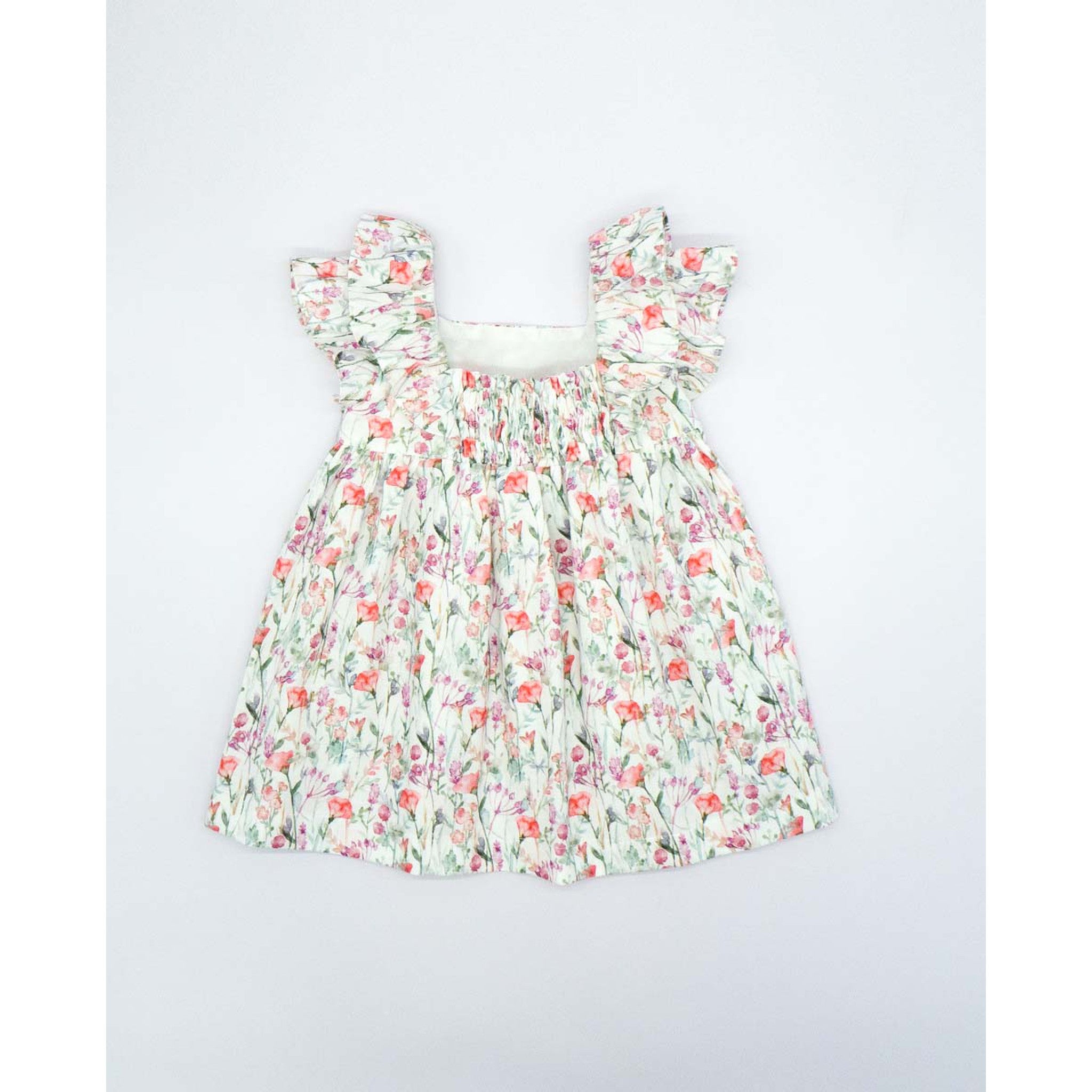 Sage Bloom Baby Dress
