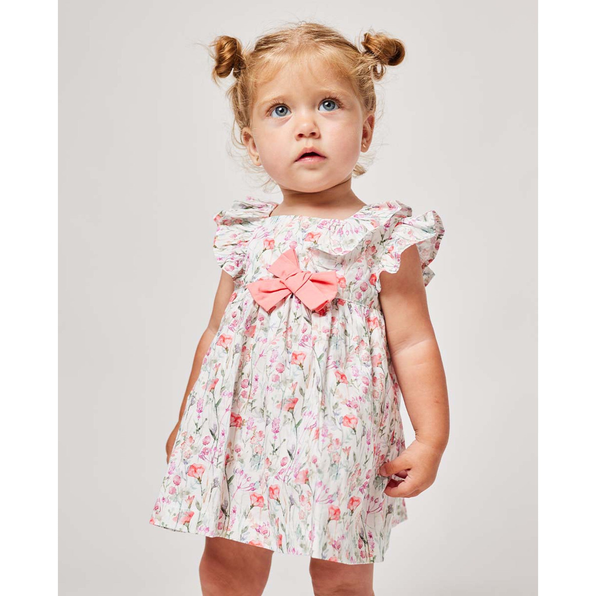 Sage Bloom Baby Dress