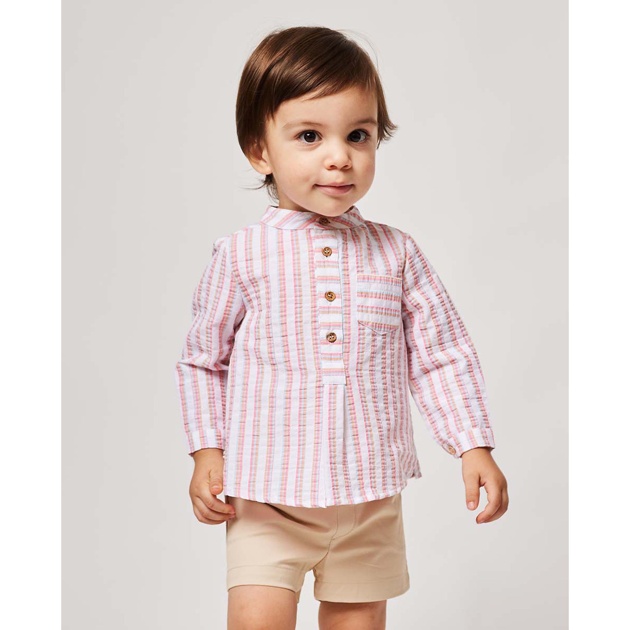 Multi Button Down Shirt