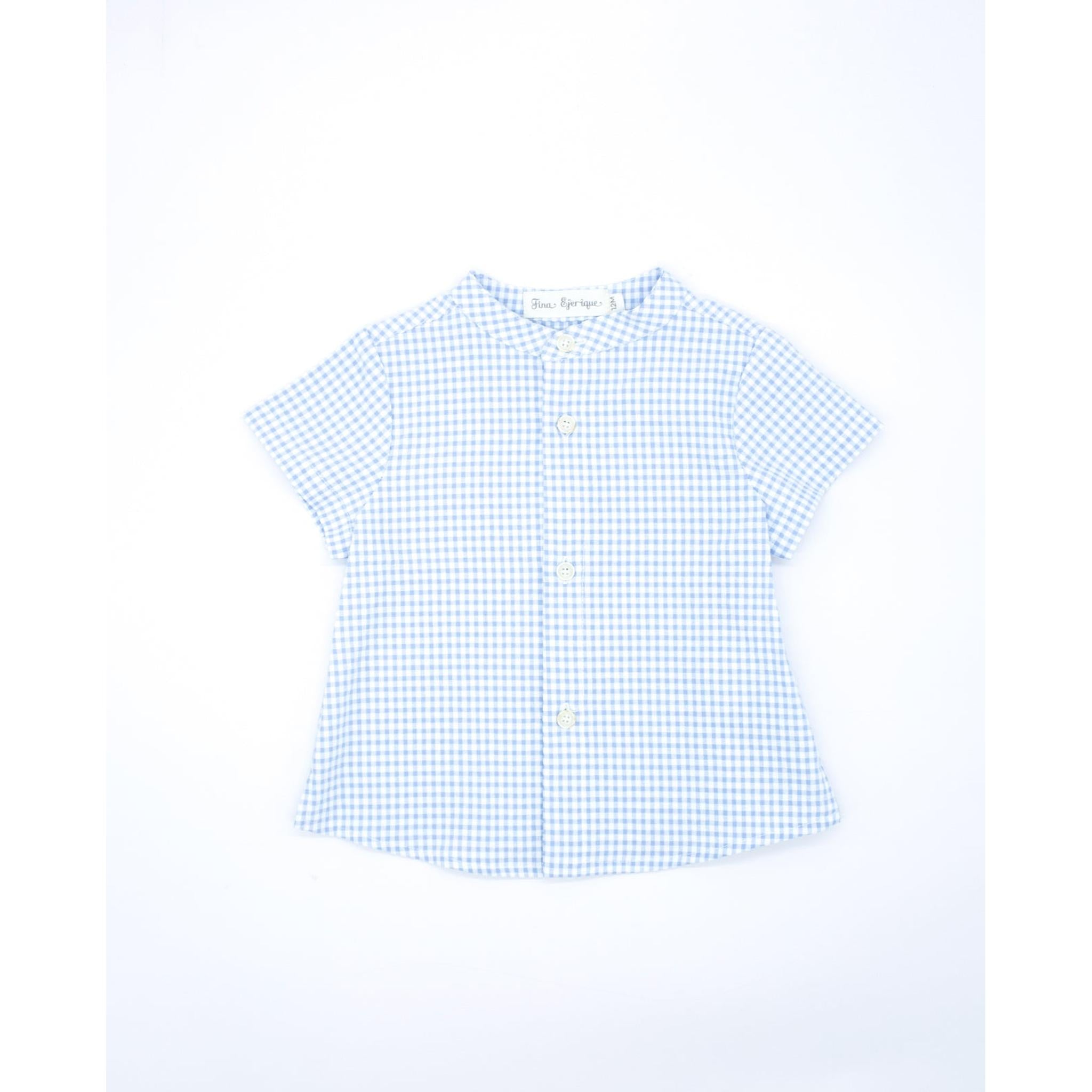 Gingham Baby Short Set