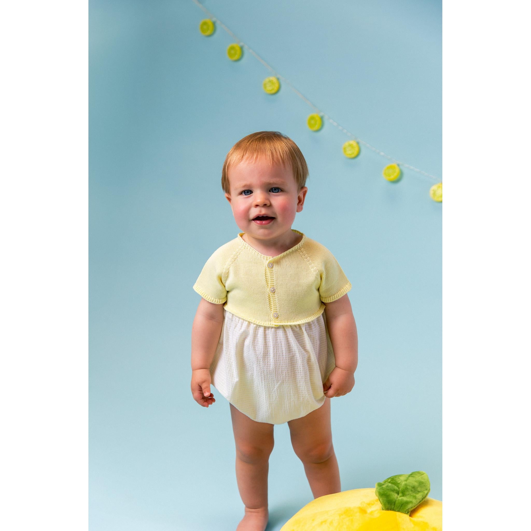 Pelele Punto Seersucker