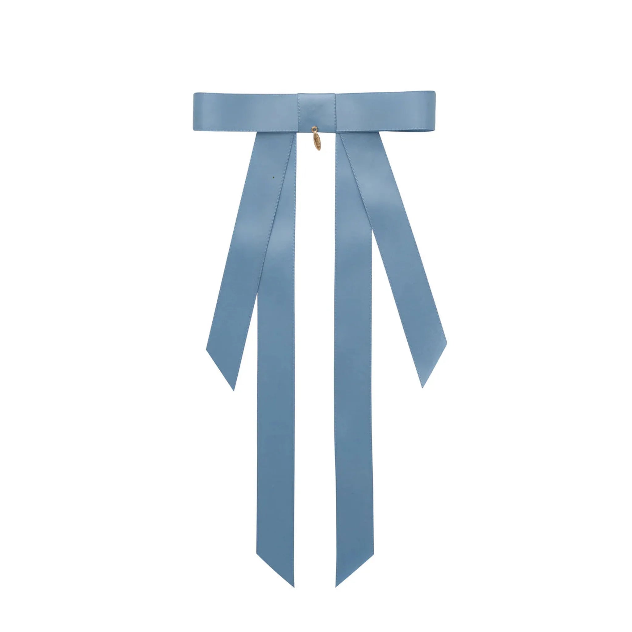 Piper Bow Long Satin Clip