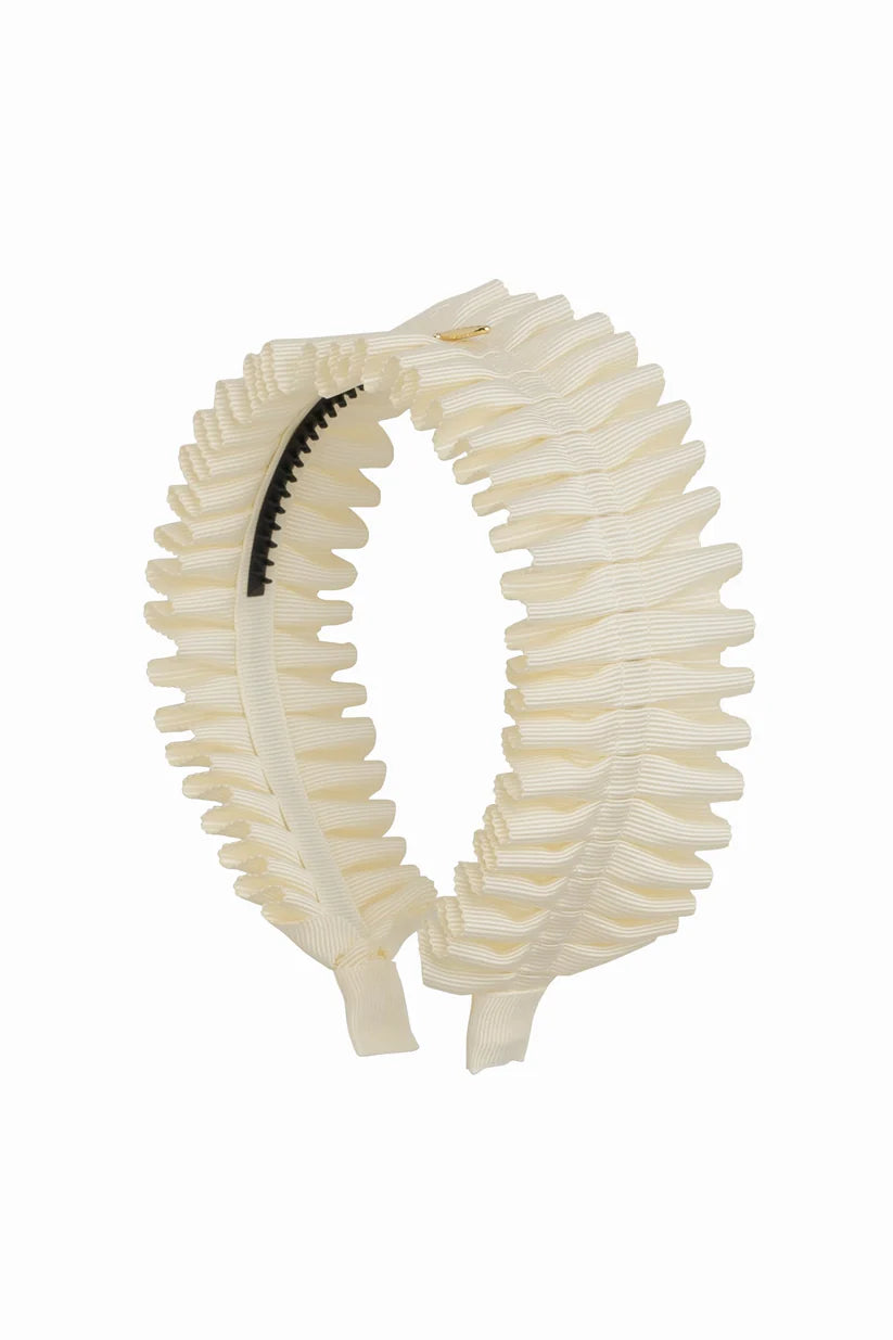 Pleated Palm Headband