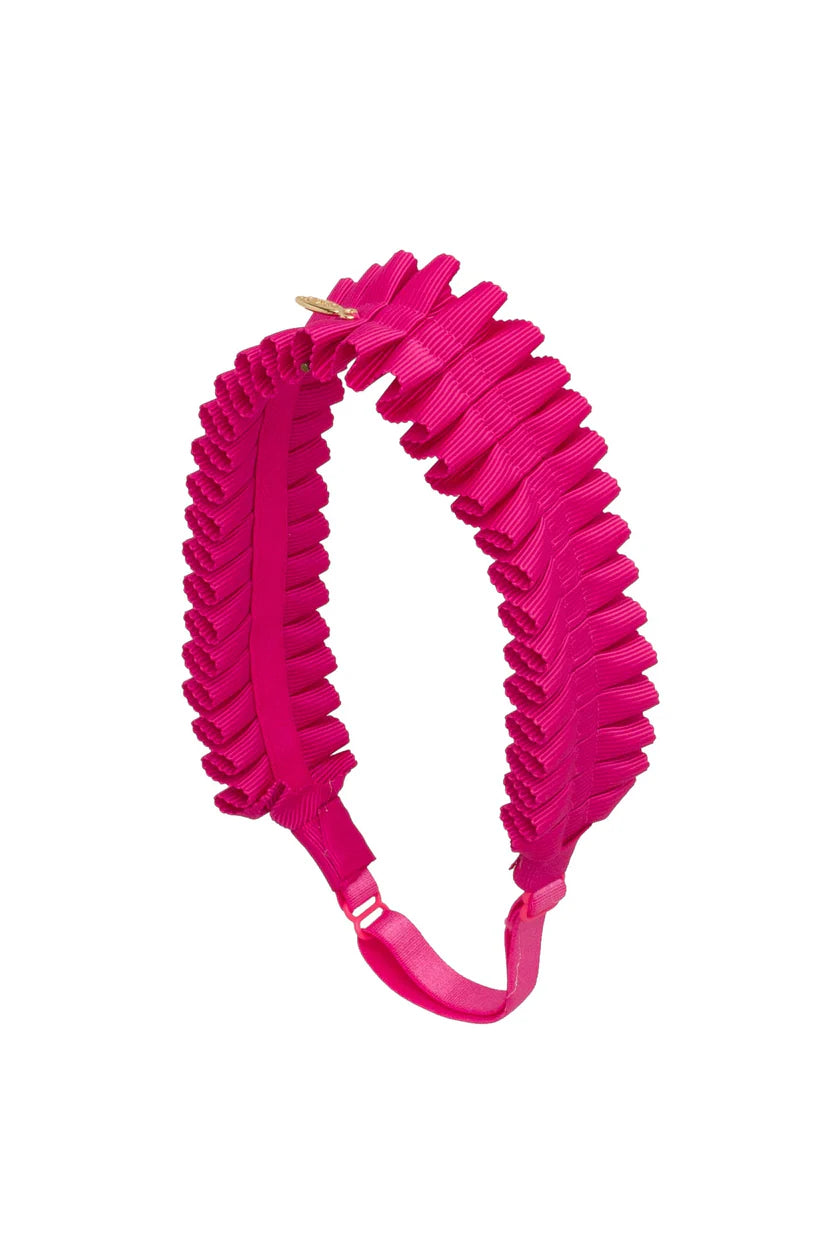 Pleated Palm Wrap