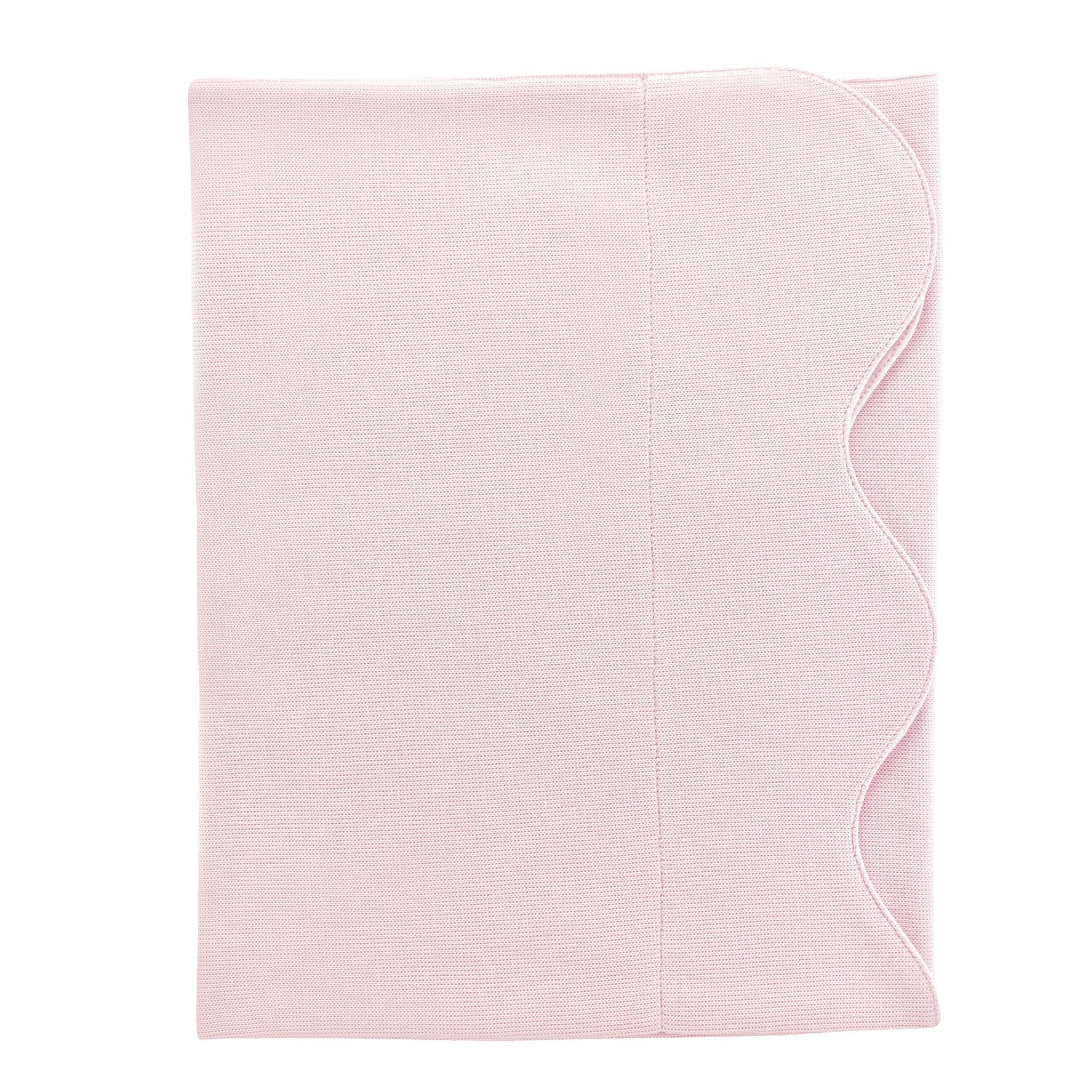 english knot scallop blanket