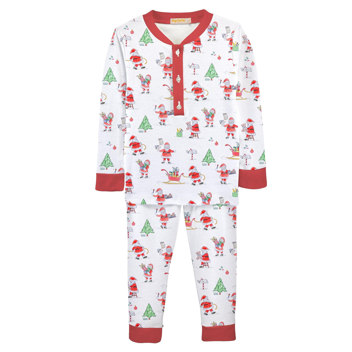 Pre Order - Boy Santa's Workshop Pima Two Piece