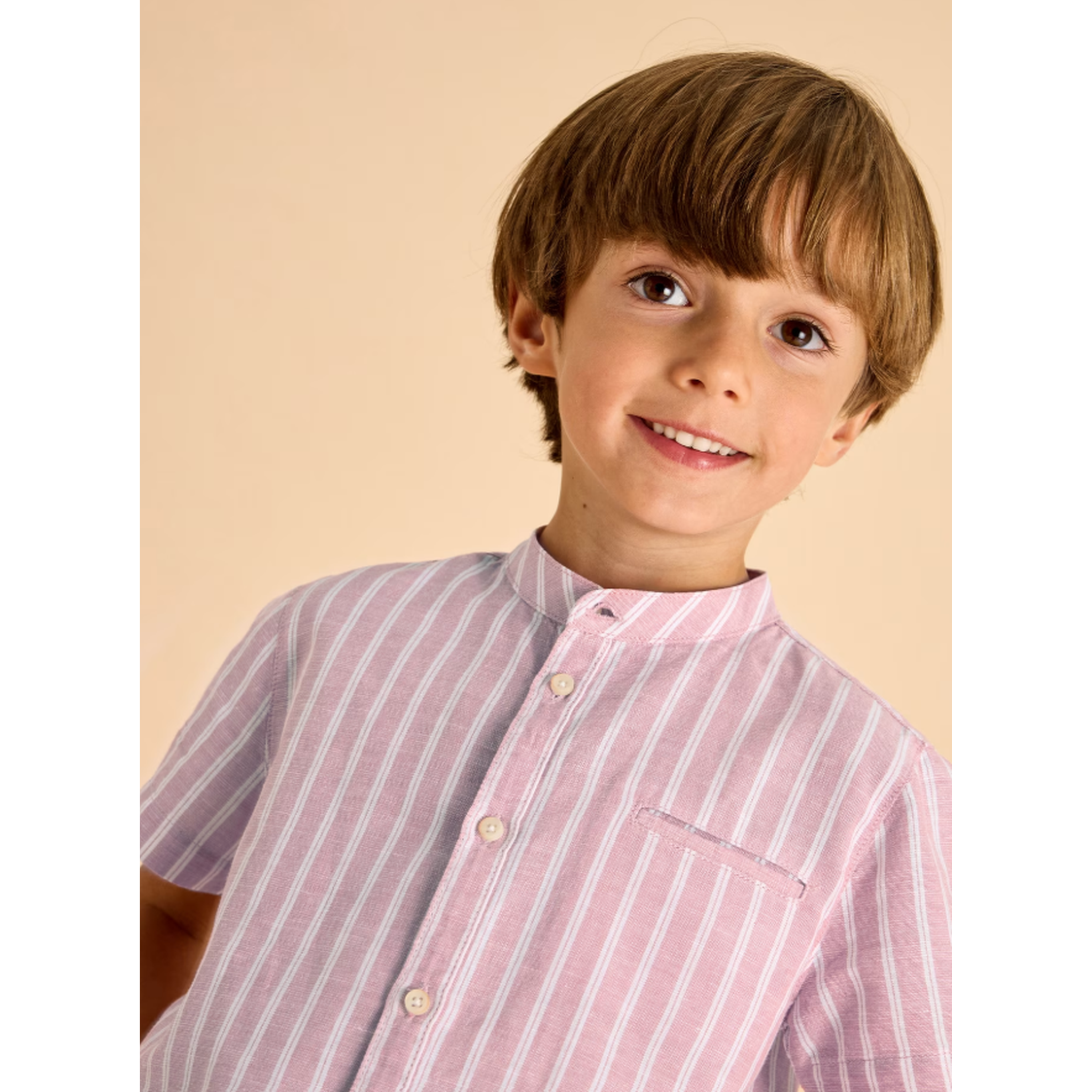 Guava Linen Short Set