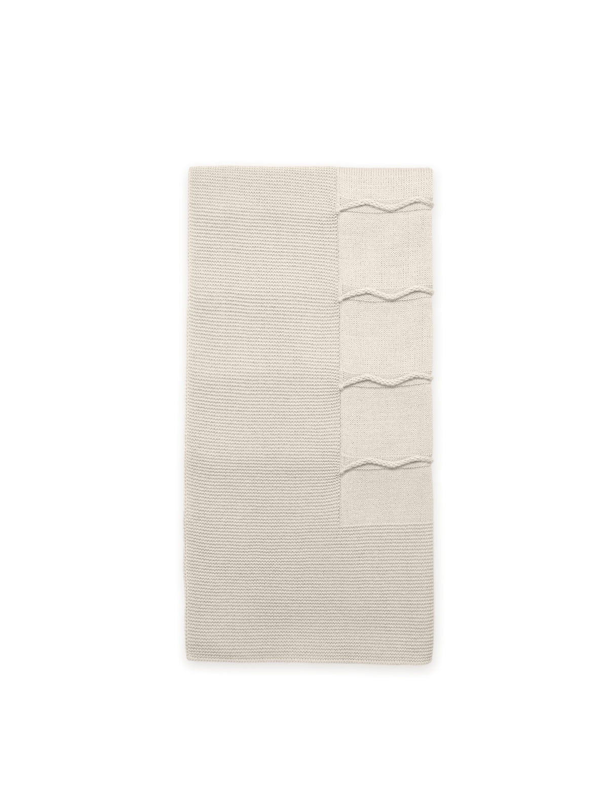 Trim Knitted Blanket - Several Colors
