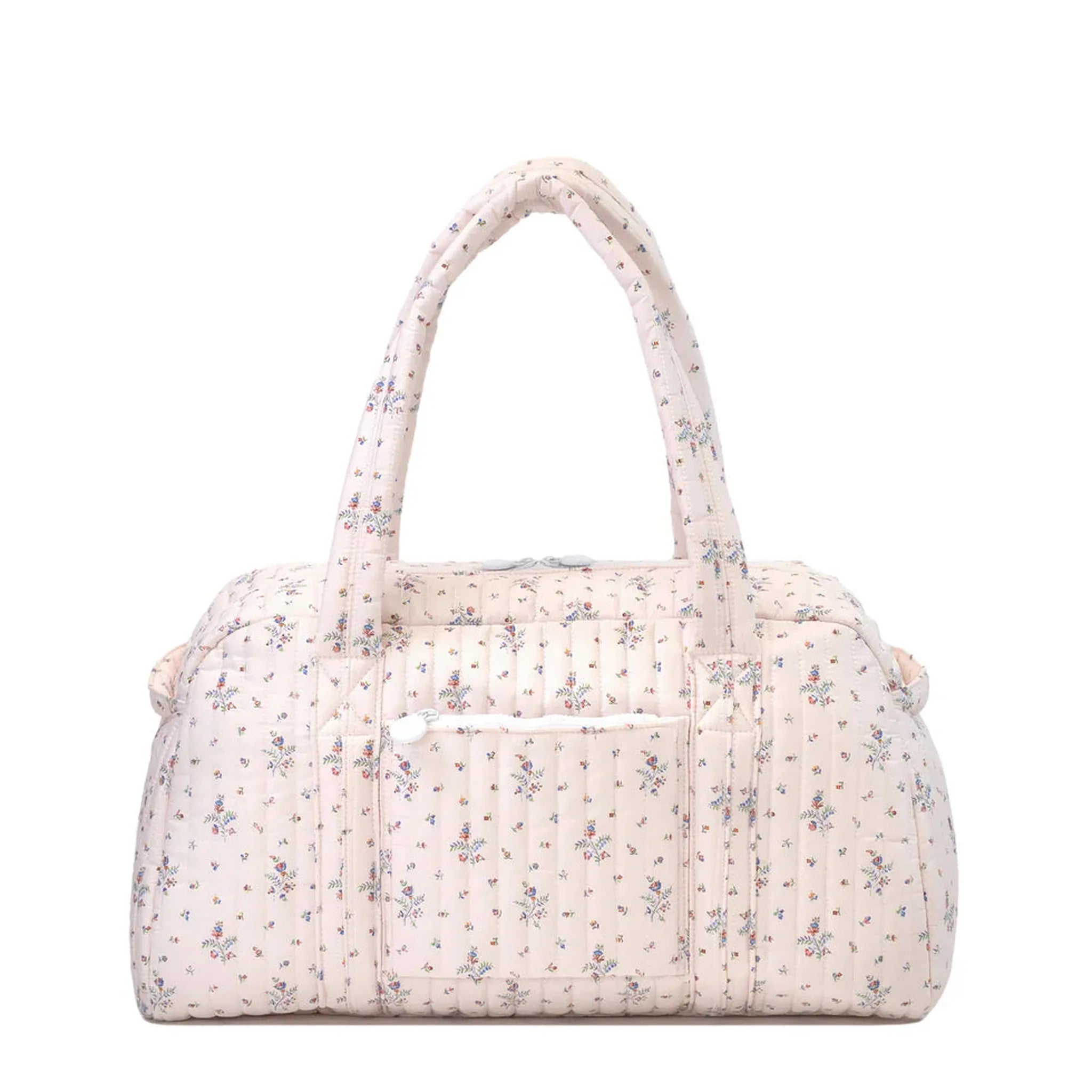 QUILTED GRANDE DUFFEL - FLEURIE