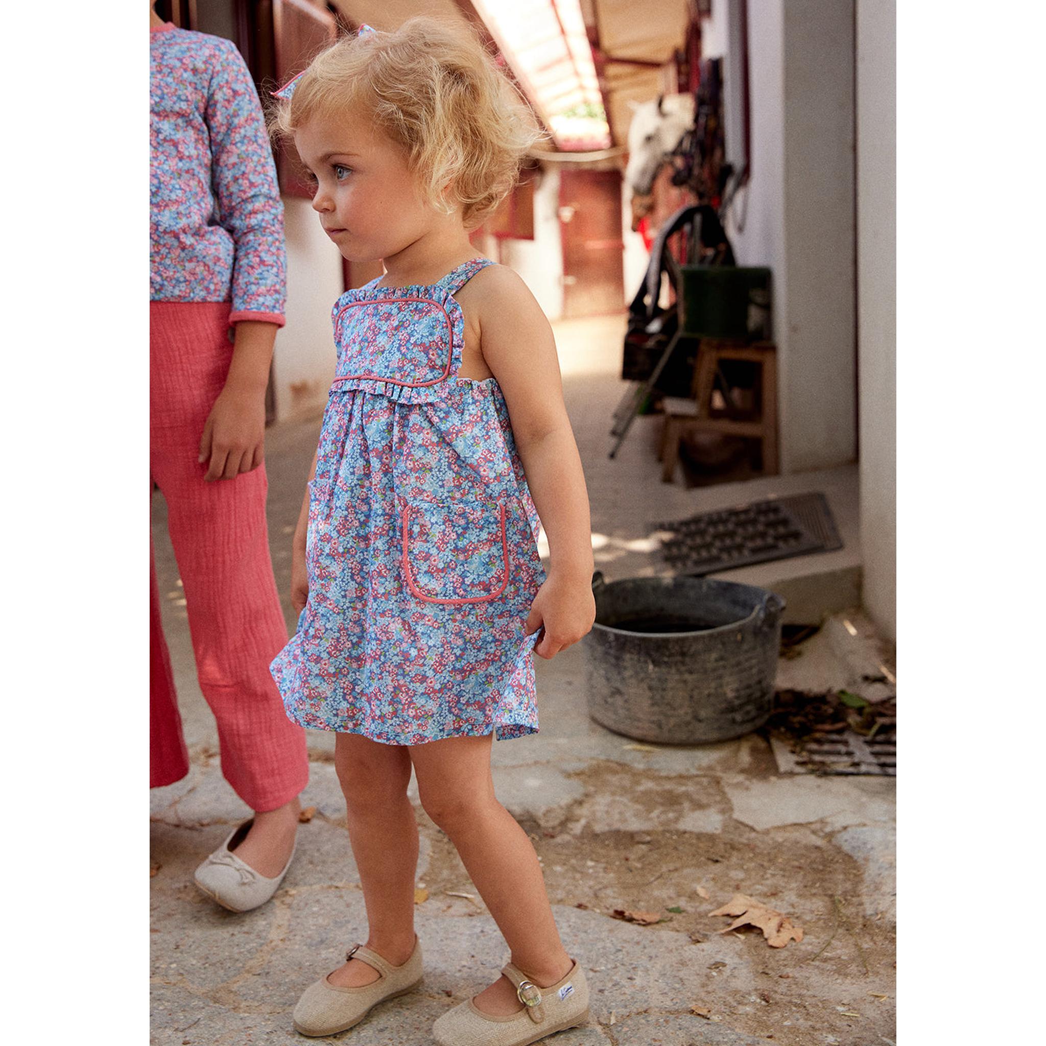 Vestido Tirantes Liberty Rosa