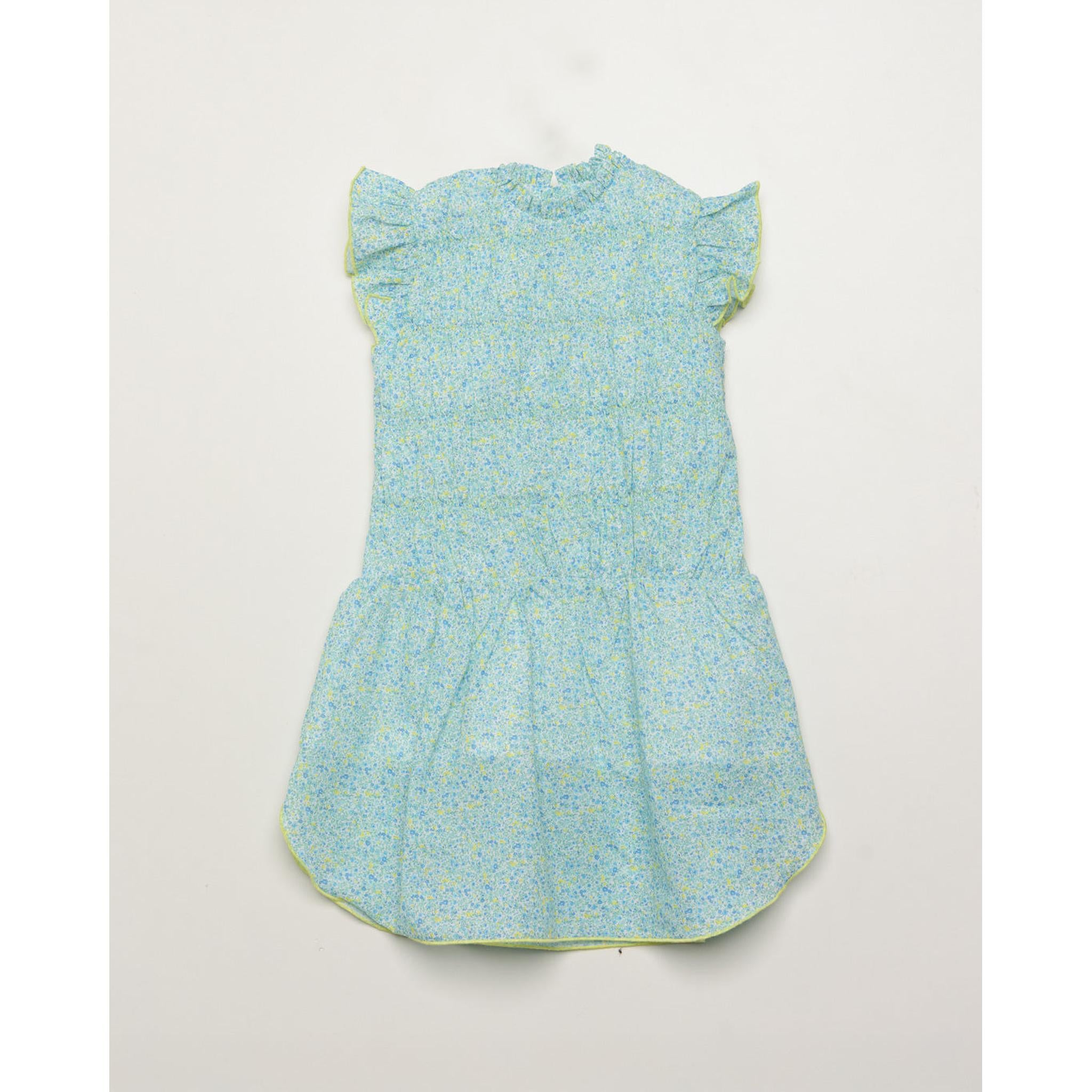 Vestido Engomado Liberty Amarillo