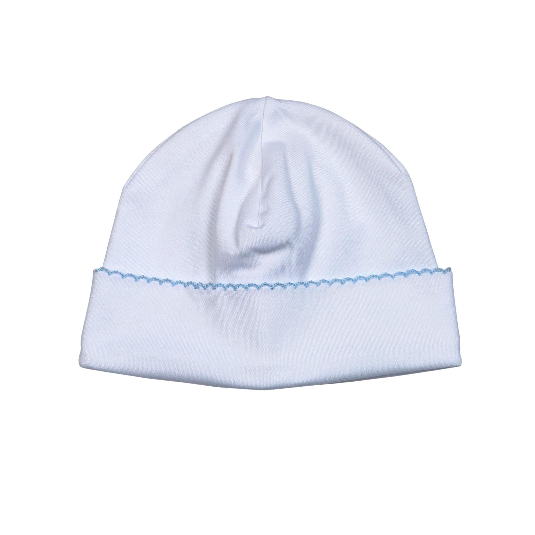 Beanie Blue Picot