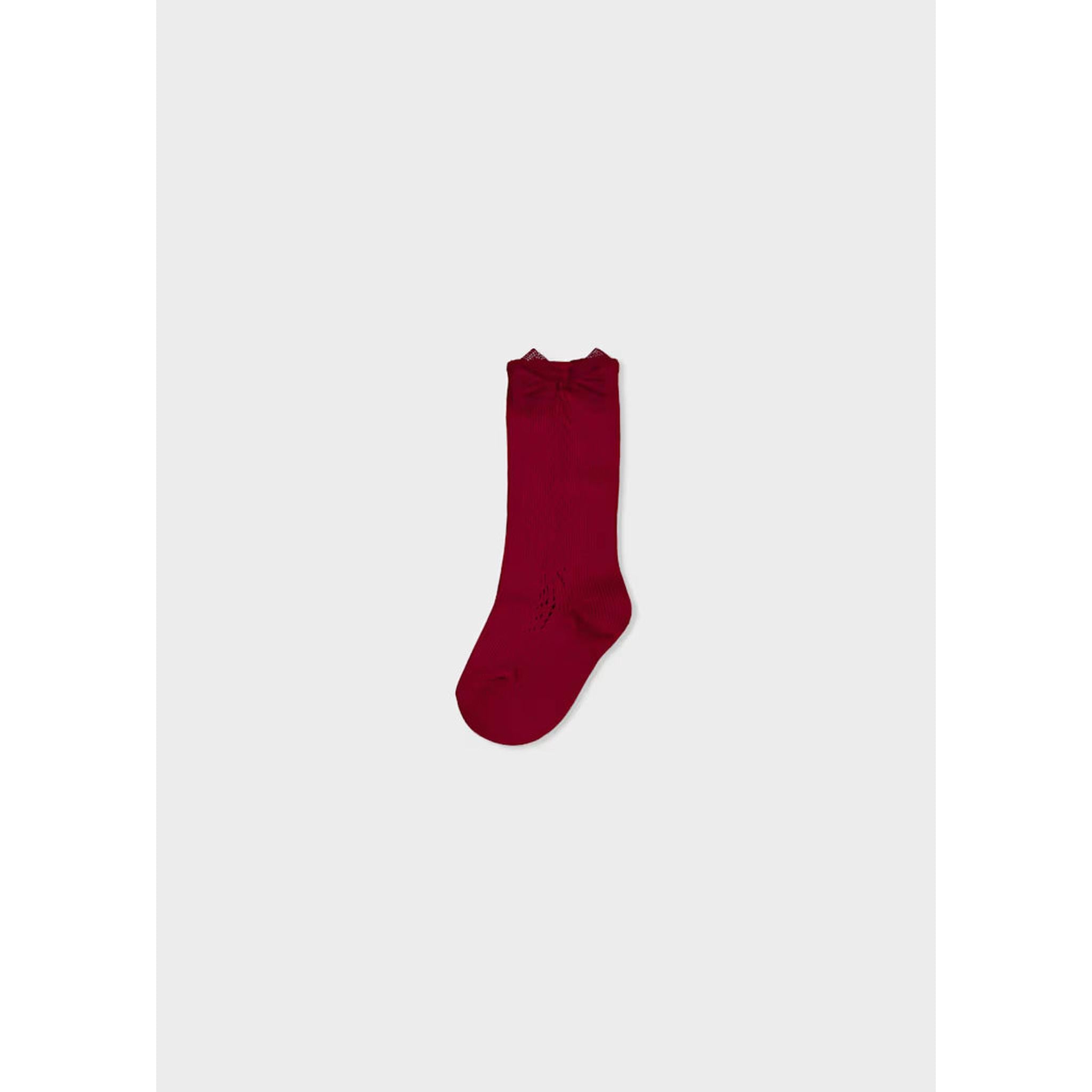 Baby Knee-High Socks With Bow