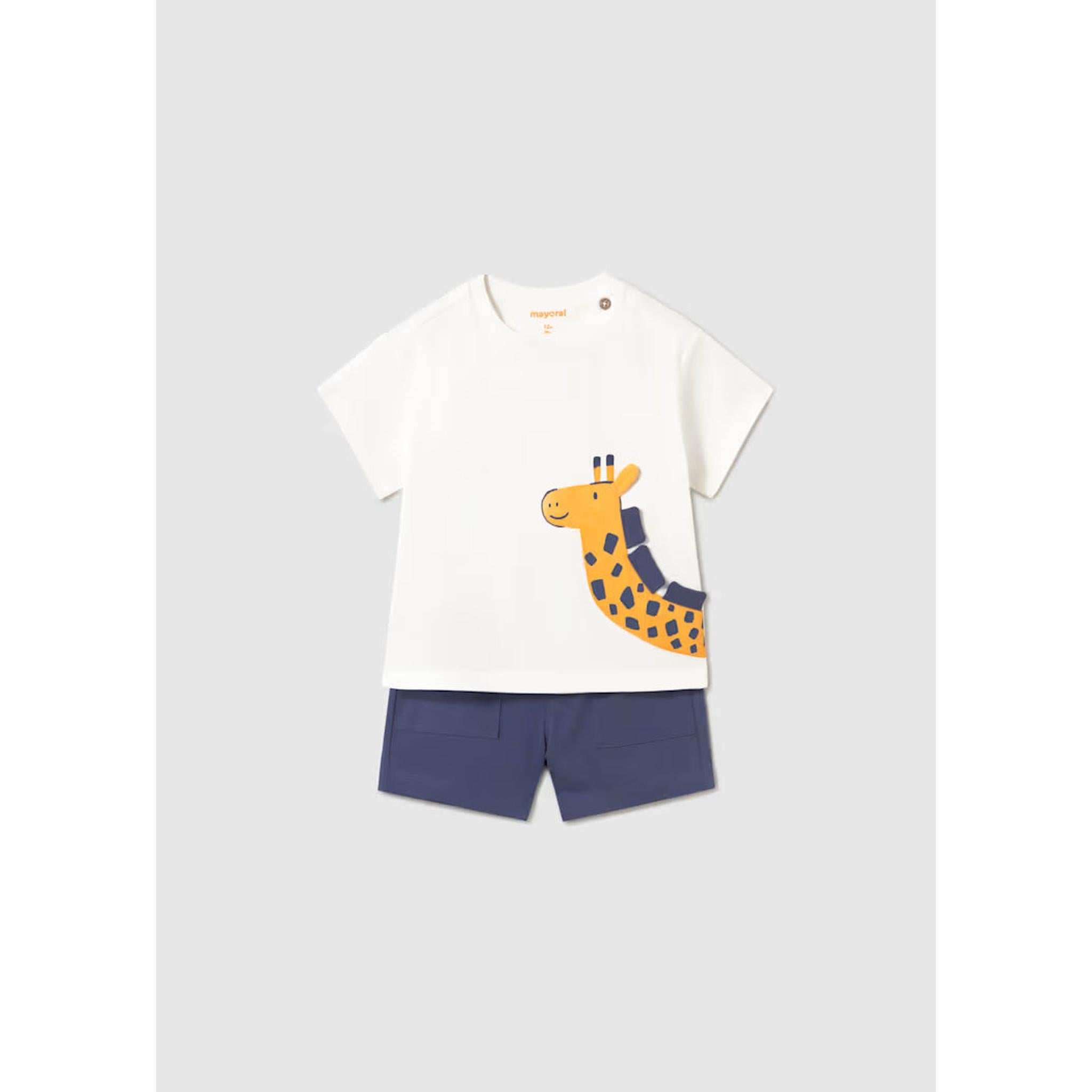Baby Knit Shorts and T-Shirt 2-Piece Set