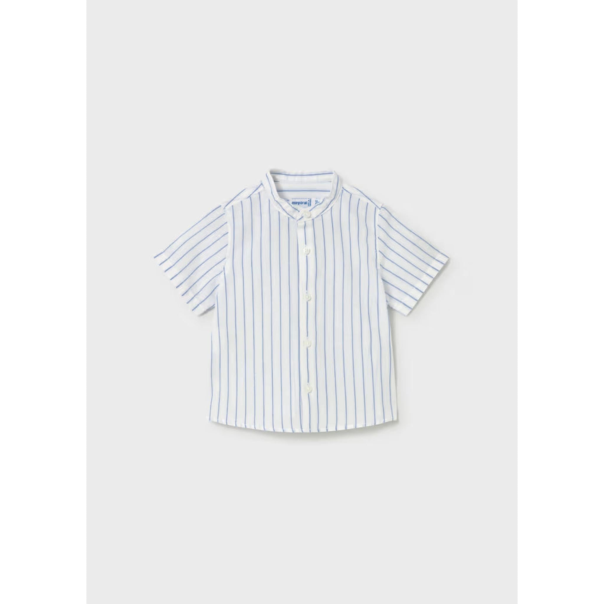 Stripes Linen Short Set