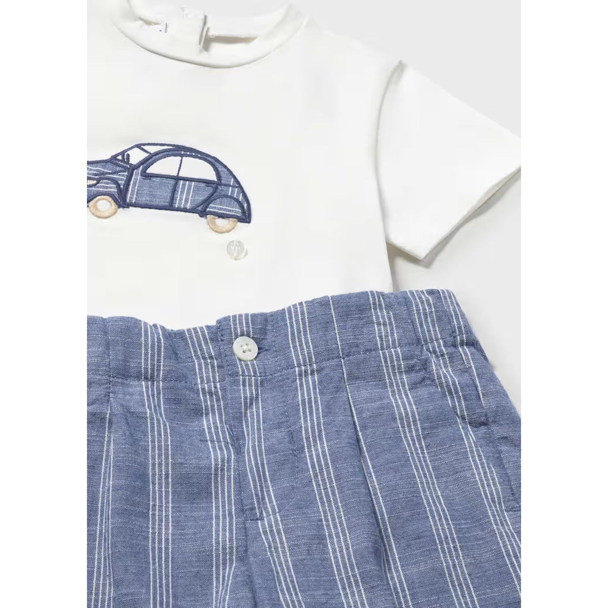 Car Shorts and T-Shirt 2-Piece Set