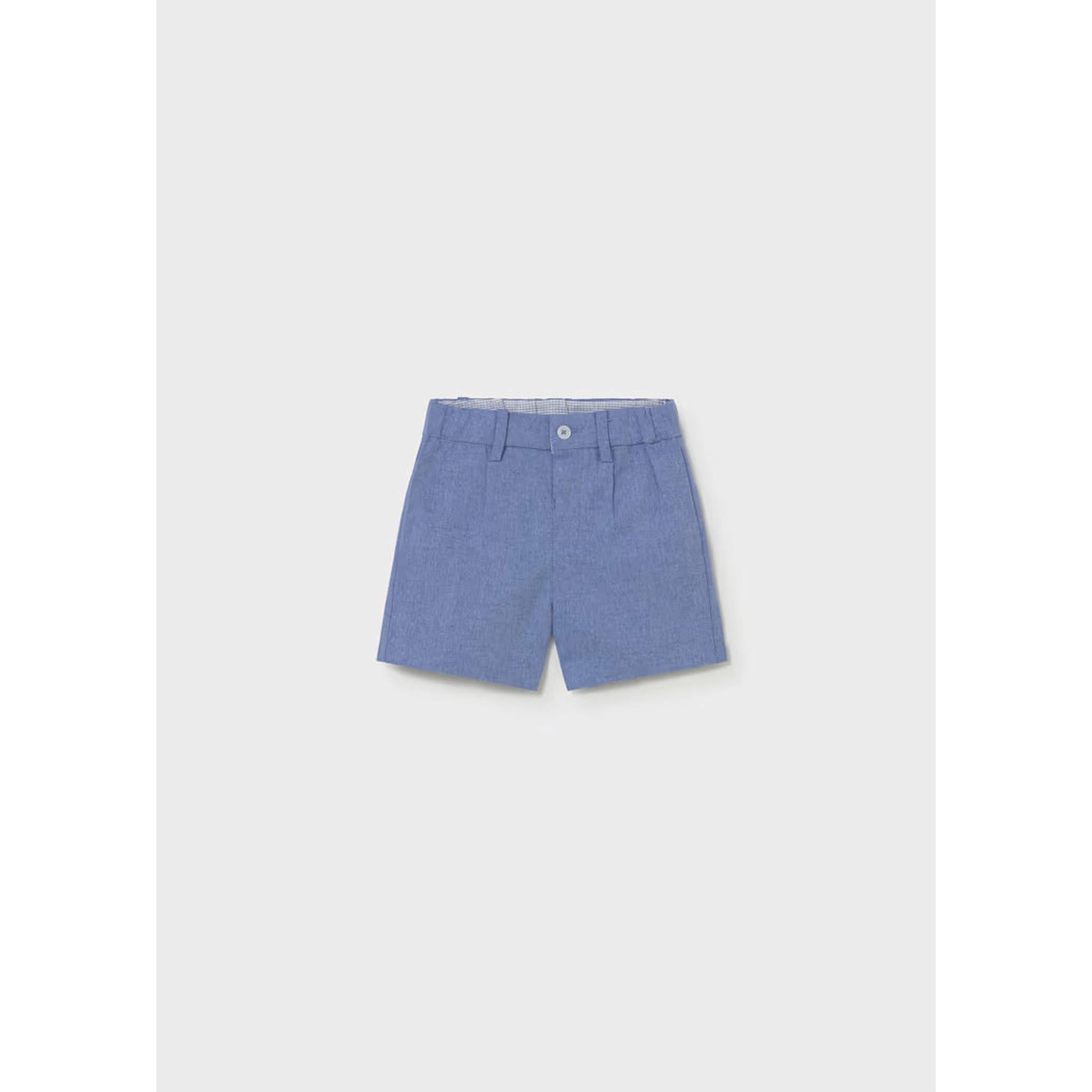 Stripes Linen Short Set