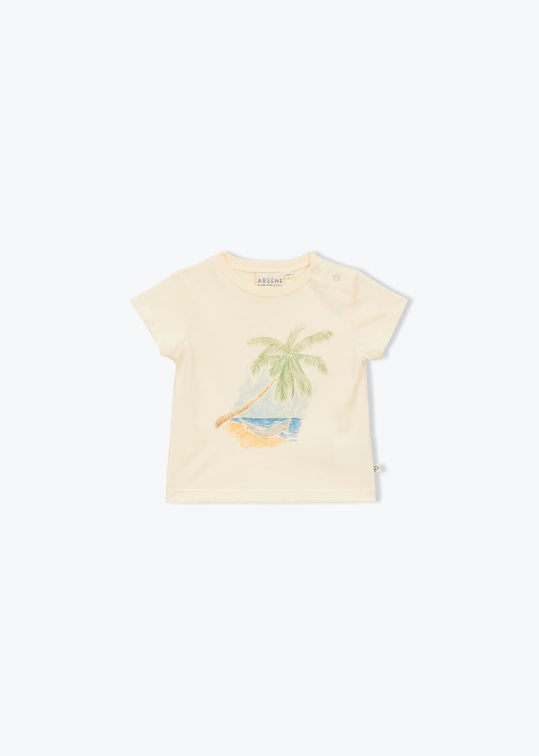 Palm Gingham Short Set