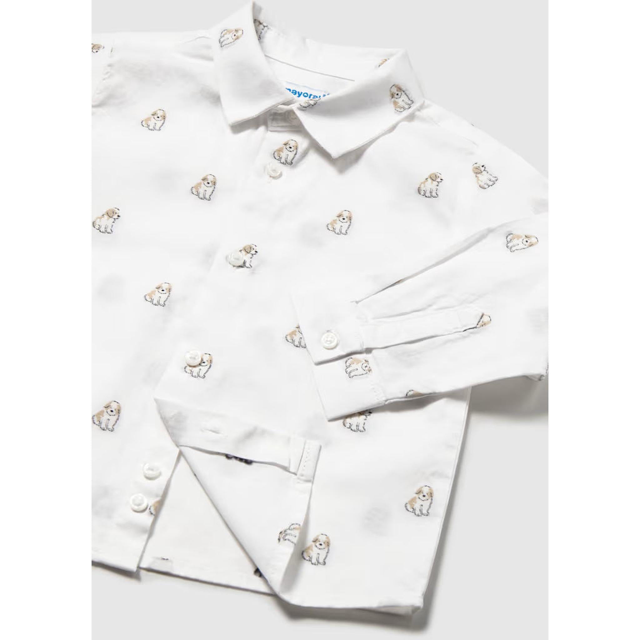 Baby Printed Puppies Shirt