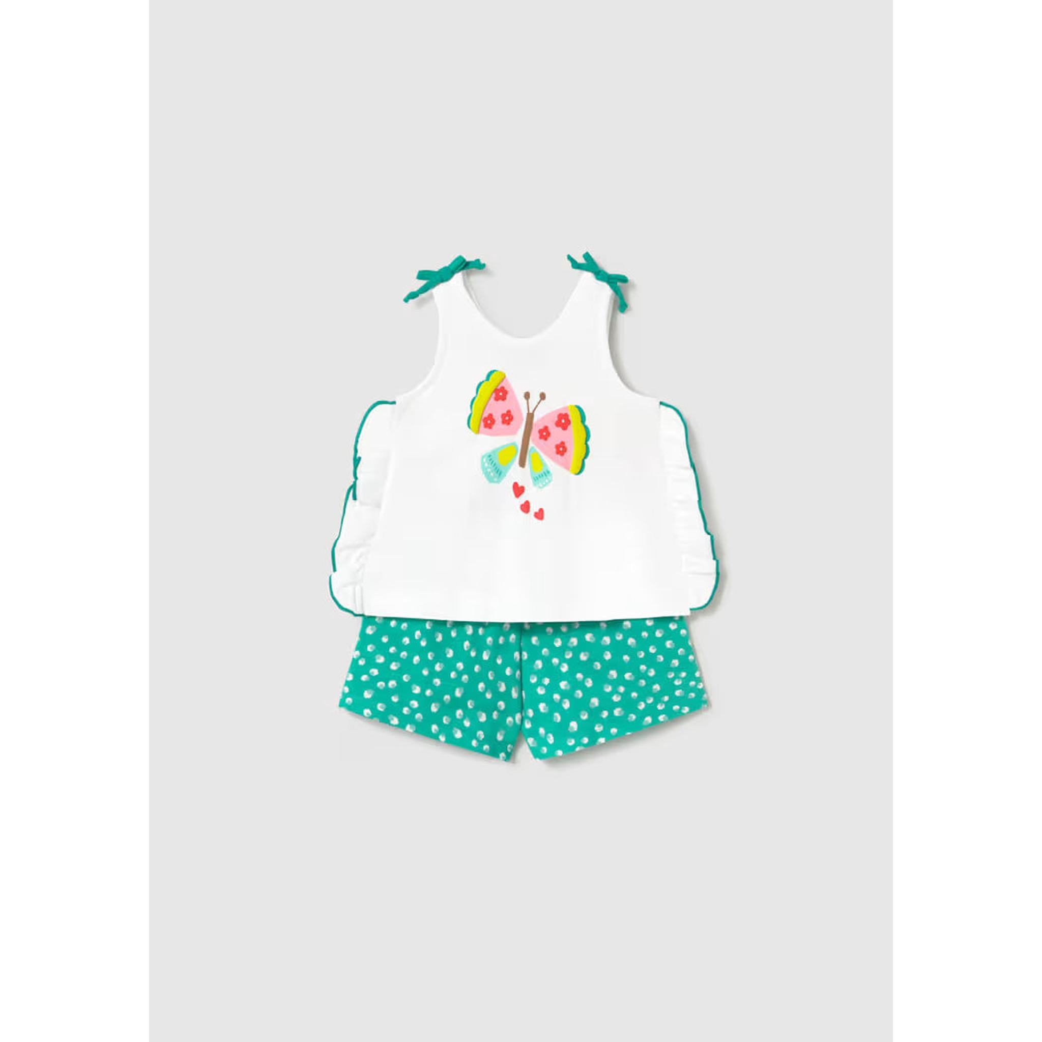 Baby Printed Shorts and T-Shirt 2-Piece Set