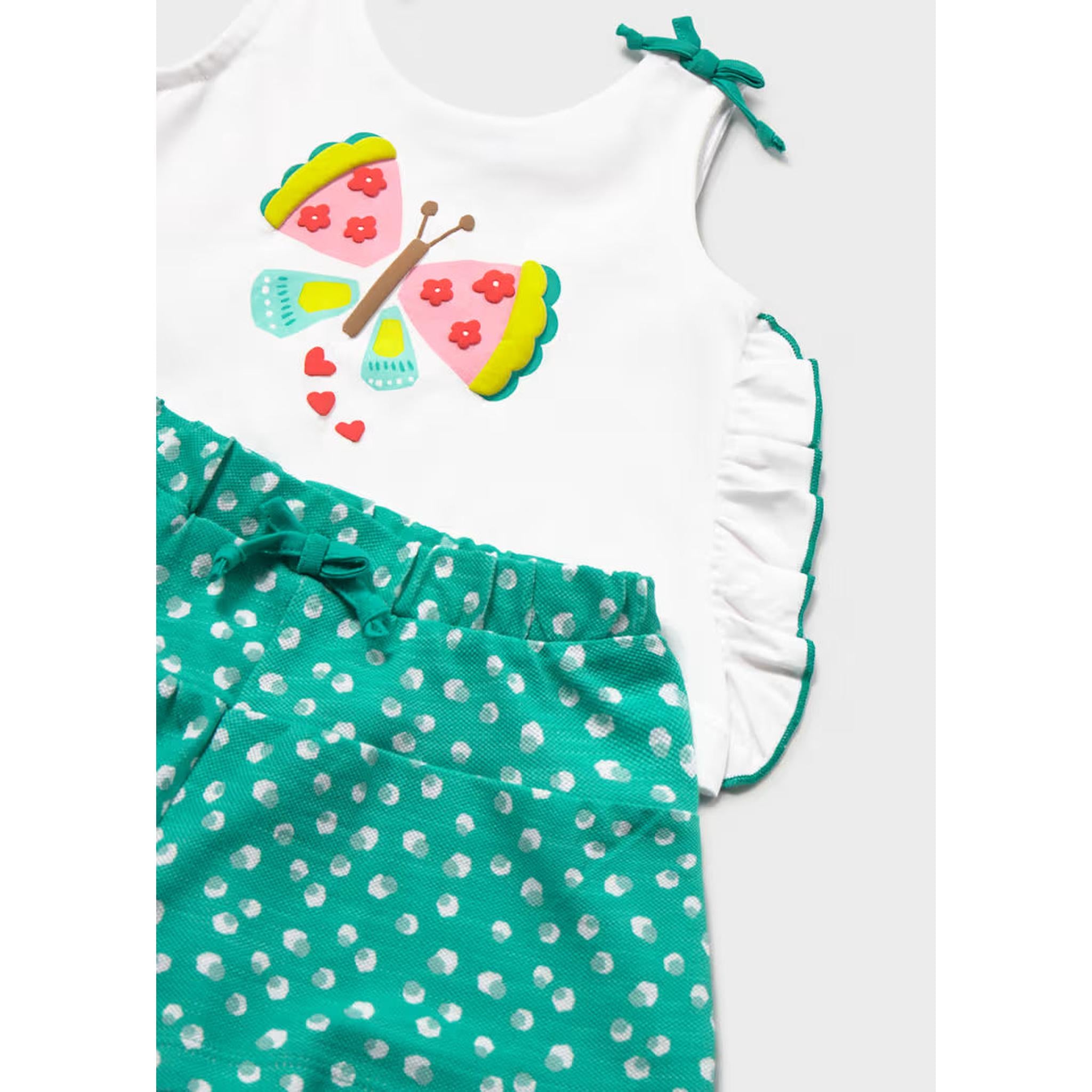 Baby Printed Shorts and T-Shirt 2-Piece Set