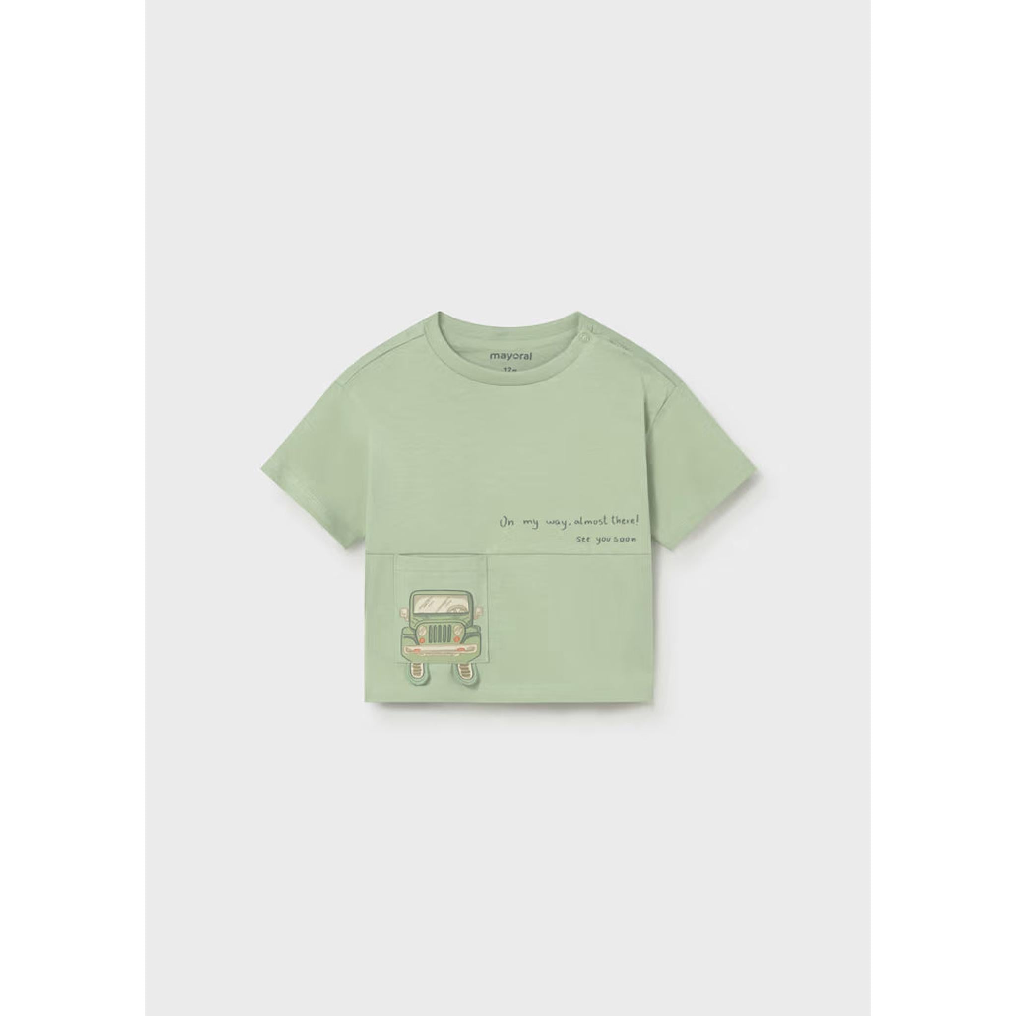 Baby Wagon Graphic T-shirt Set