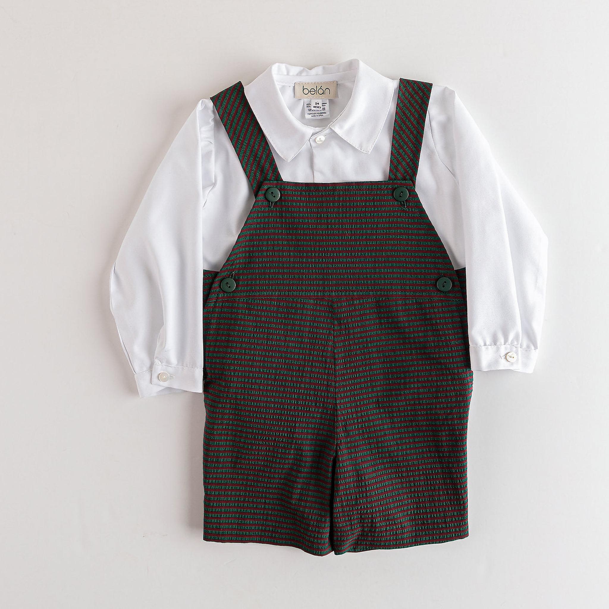 Carol Dungaree Set - Manga Corta