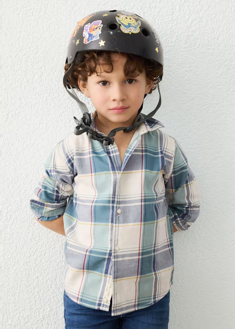 Plaid Trouser Set